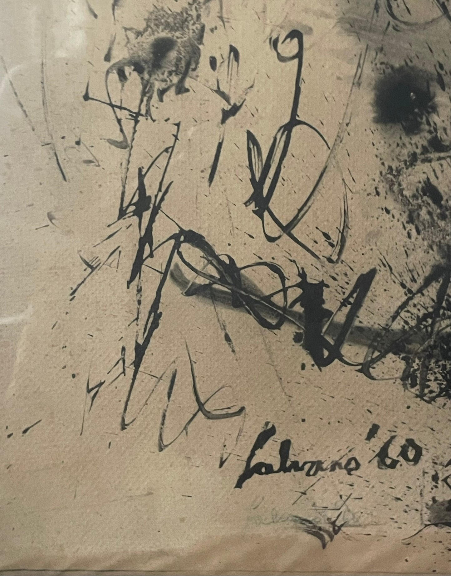 Albino Galvano (Turin, 1907 – 1990) Abstract composition, dated 1960