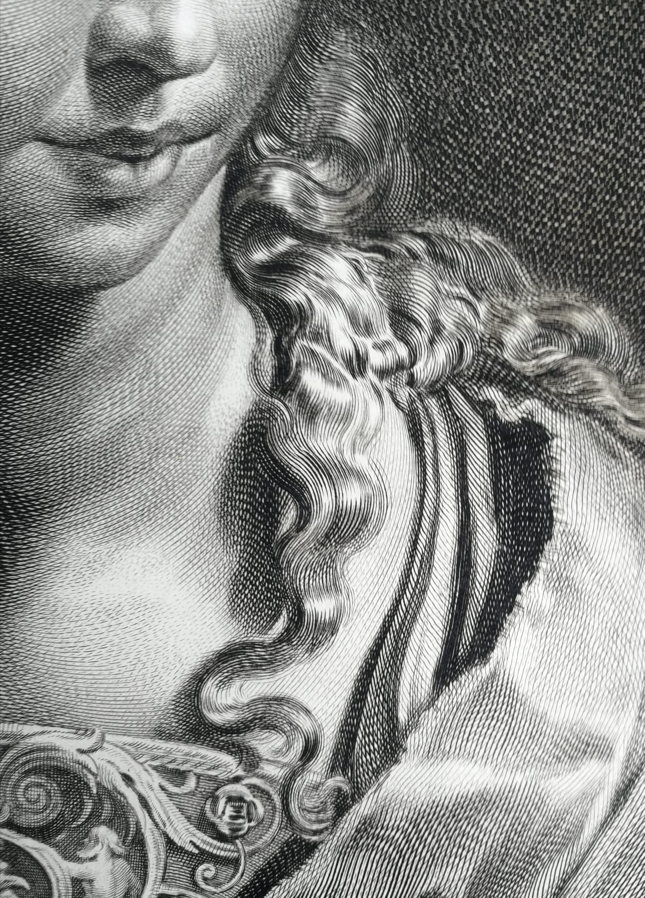 Minerva/athena After Parmigianino – Engraving By Cornelis Visscher, Cabinet Reynst, 17th–18th C