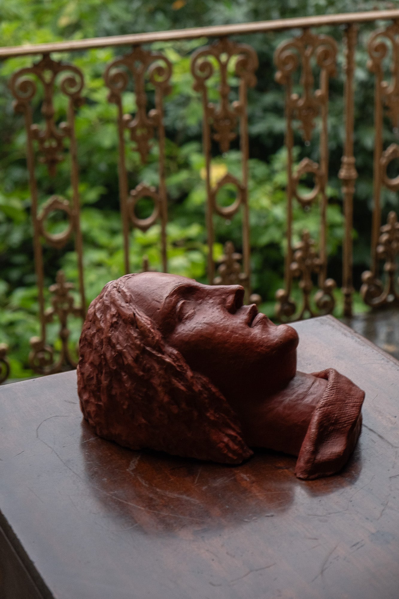Giorgio Rossi Volto di donna, circa 1930–1940 Terracotta Altezza: 32 cm Firmato