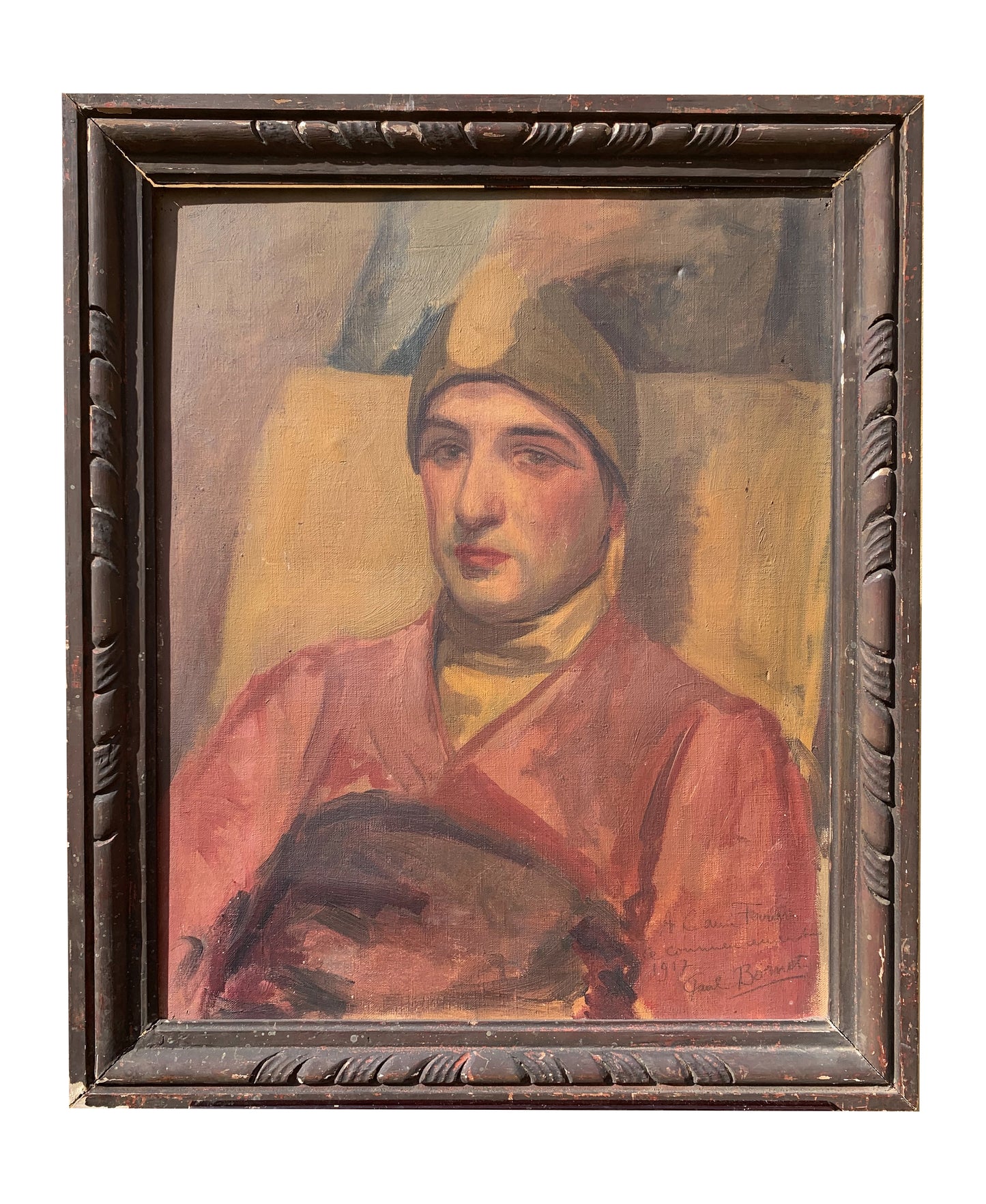 Paul Bornet. Portrait of an Actor or Dancer in Oriental Costume, 1917.