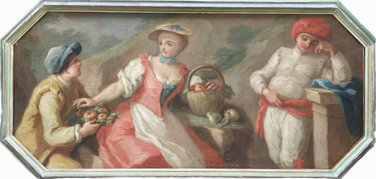 Pietro Bardellino. Pastoral Scene with a Figure in Oriental Costume