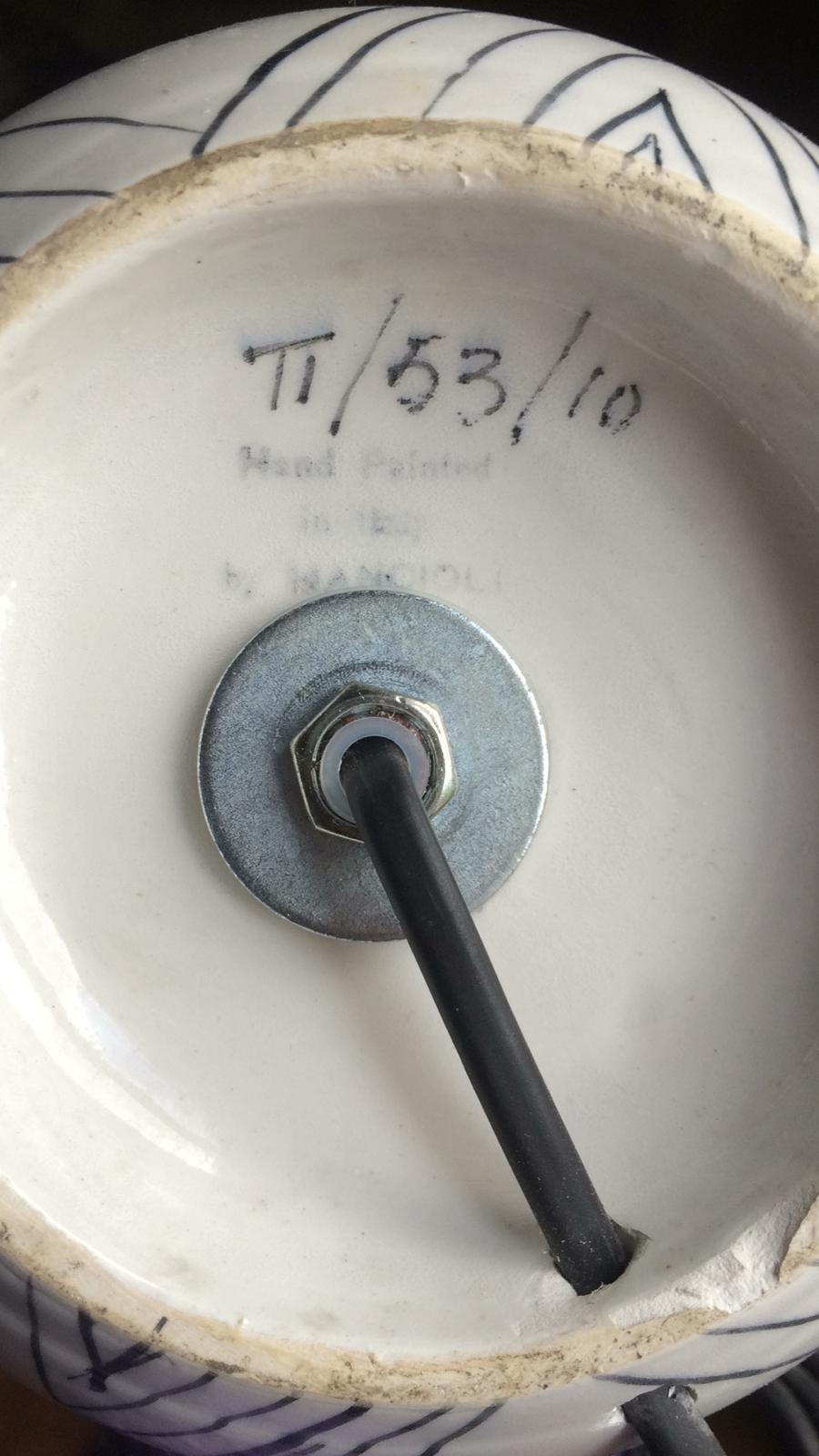 Mid-century Italian Lamps. Circa 1960