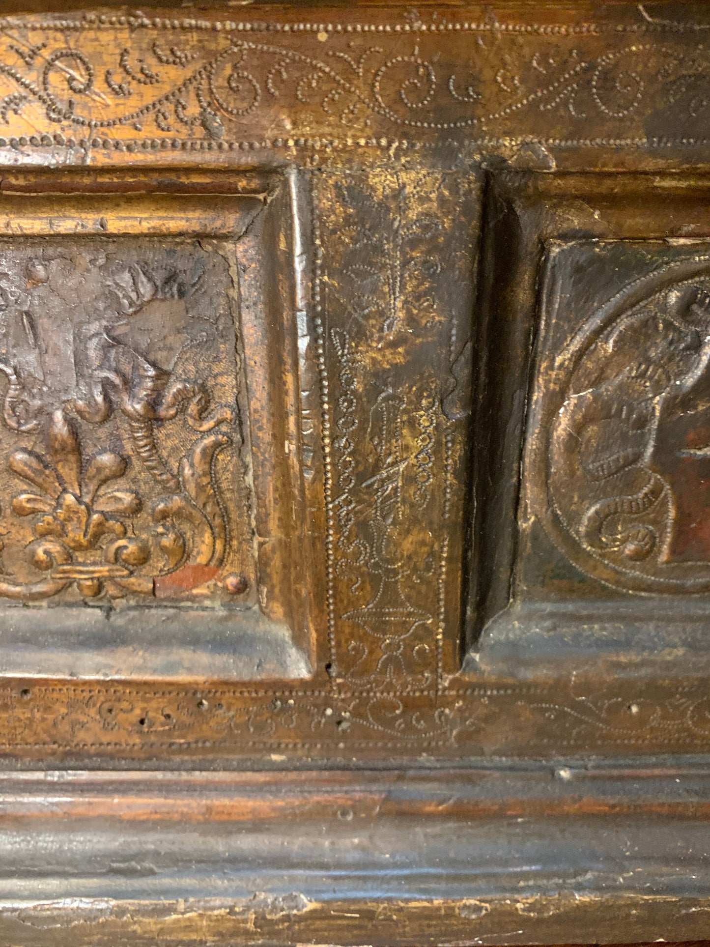 Renaissance-style casket with later period workmanship.