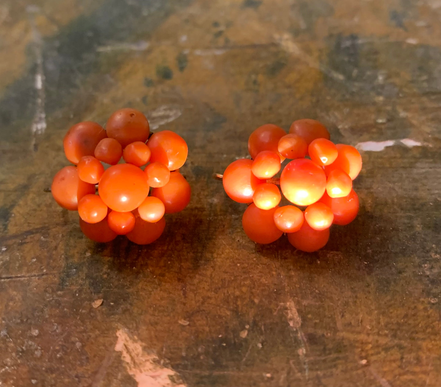 Italian earrings. XIX centruy