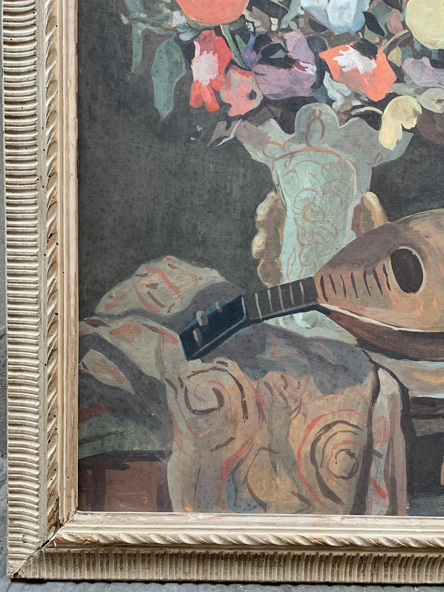 Still Life With Musical Instrument. Circa 1940