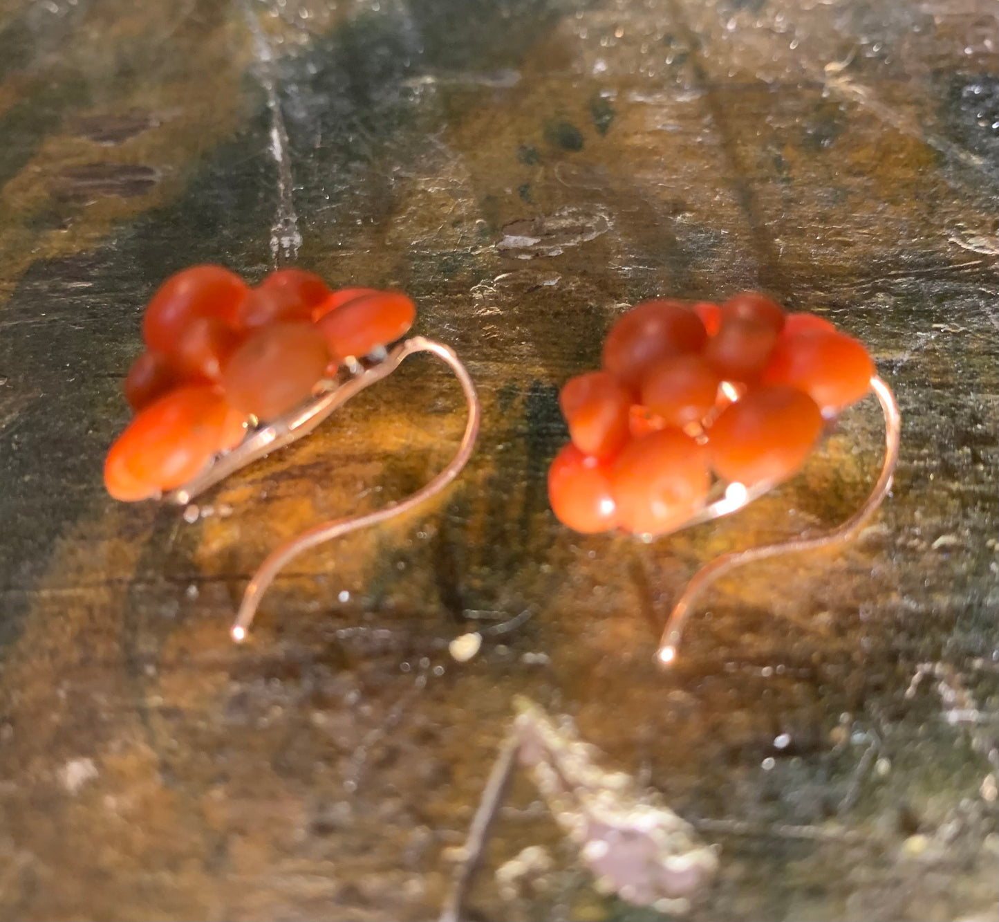 Italian earrings. XIX centruy