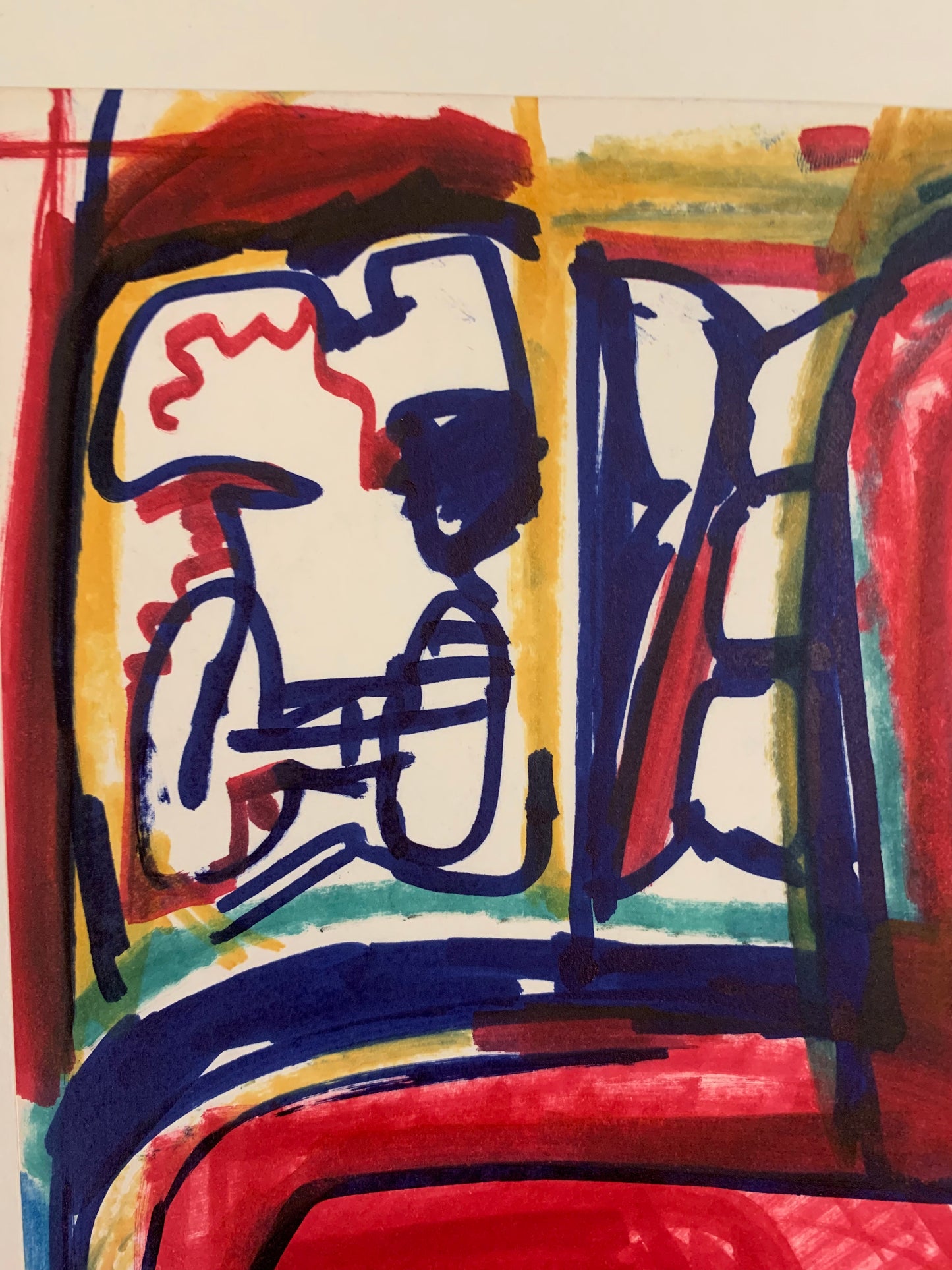 Composition by Anja Decker. (Berlin ,1908-1995, Munich)