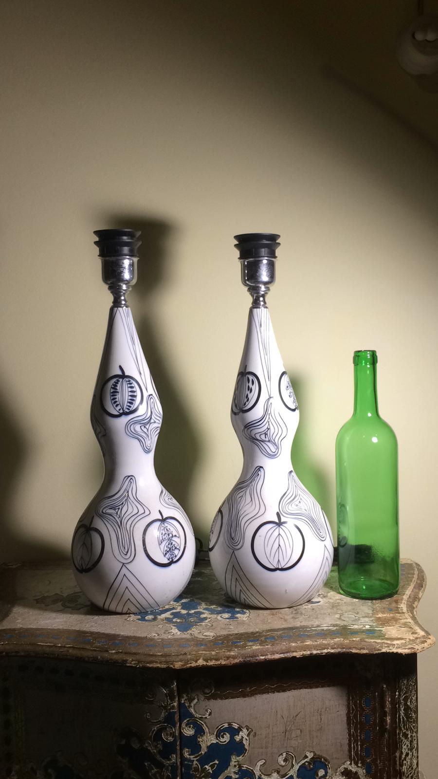 Mid-century Italian Lamps. Circa 1960