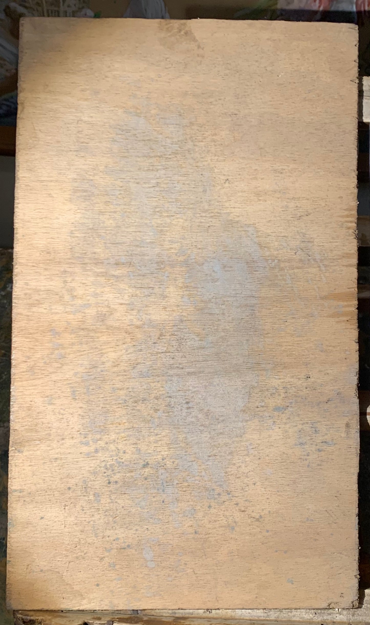 Preparatory sketch for a painting of “Assumption of Mary with Saints”.