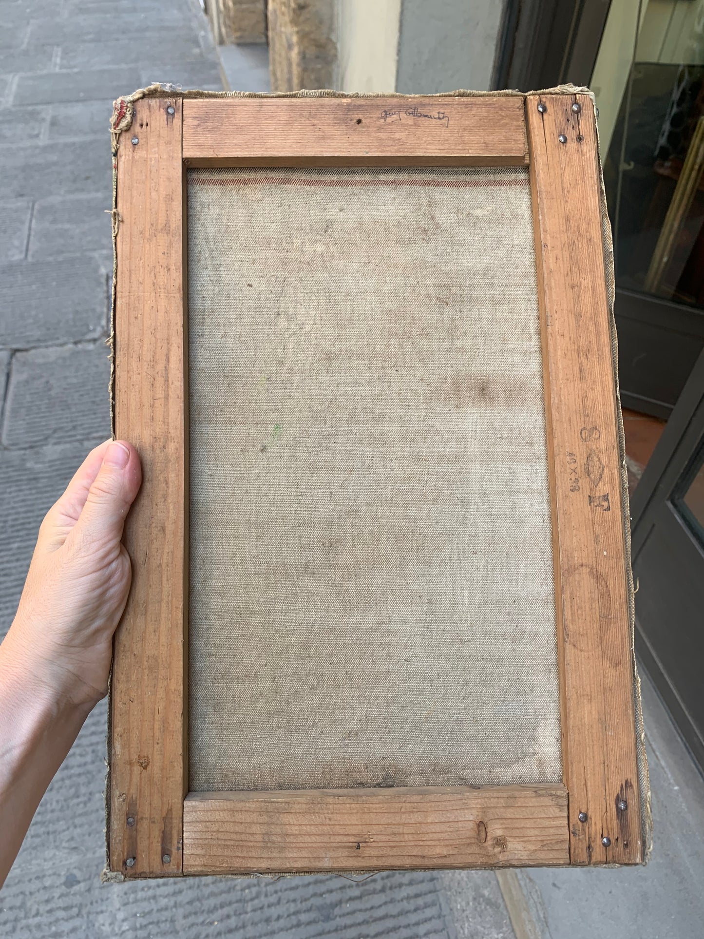 Symbolist painting. "The nude of a woman" around 1890.