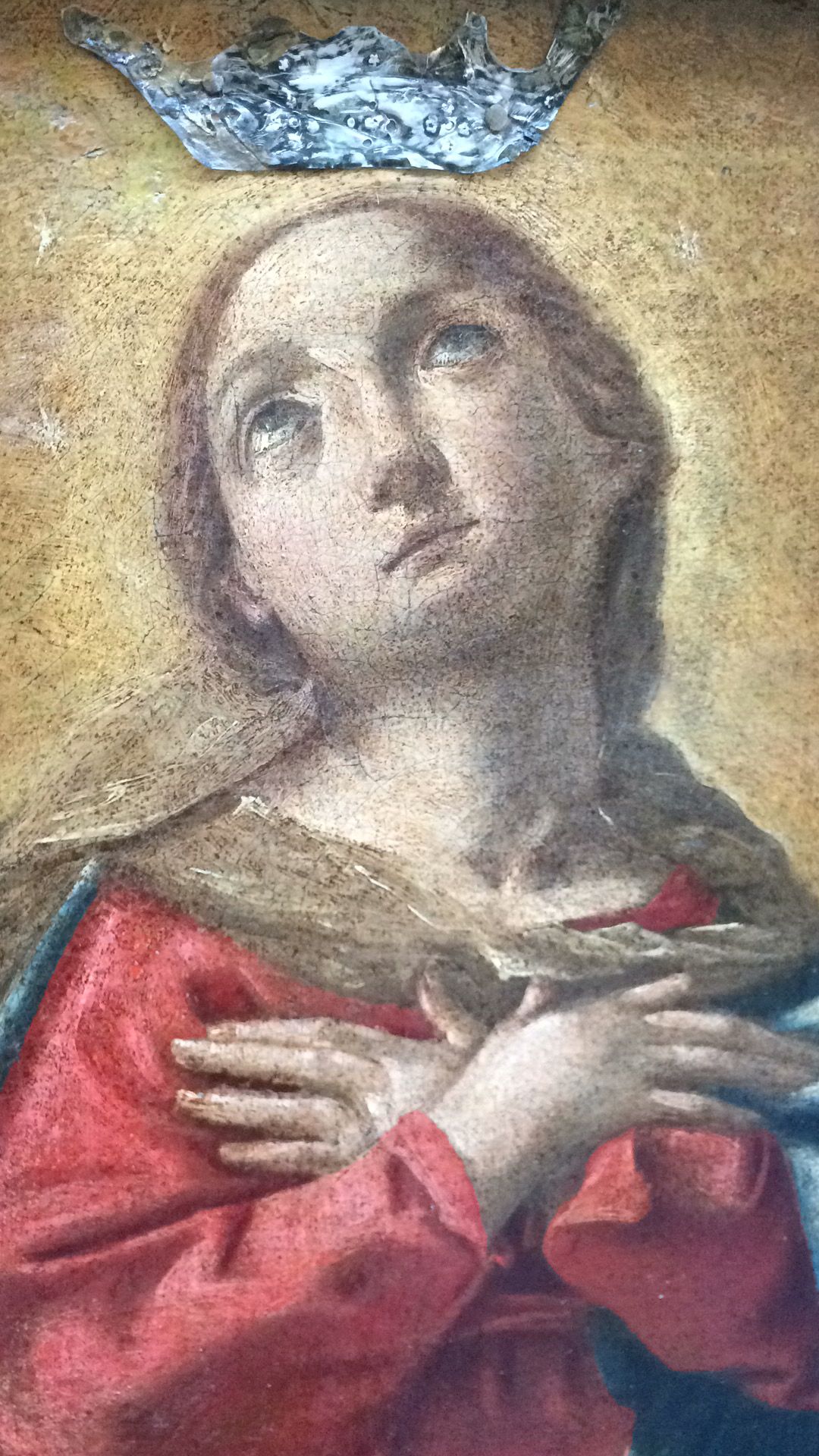 Madonna with crown. Early XVII century
