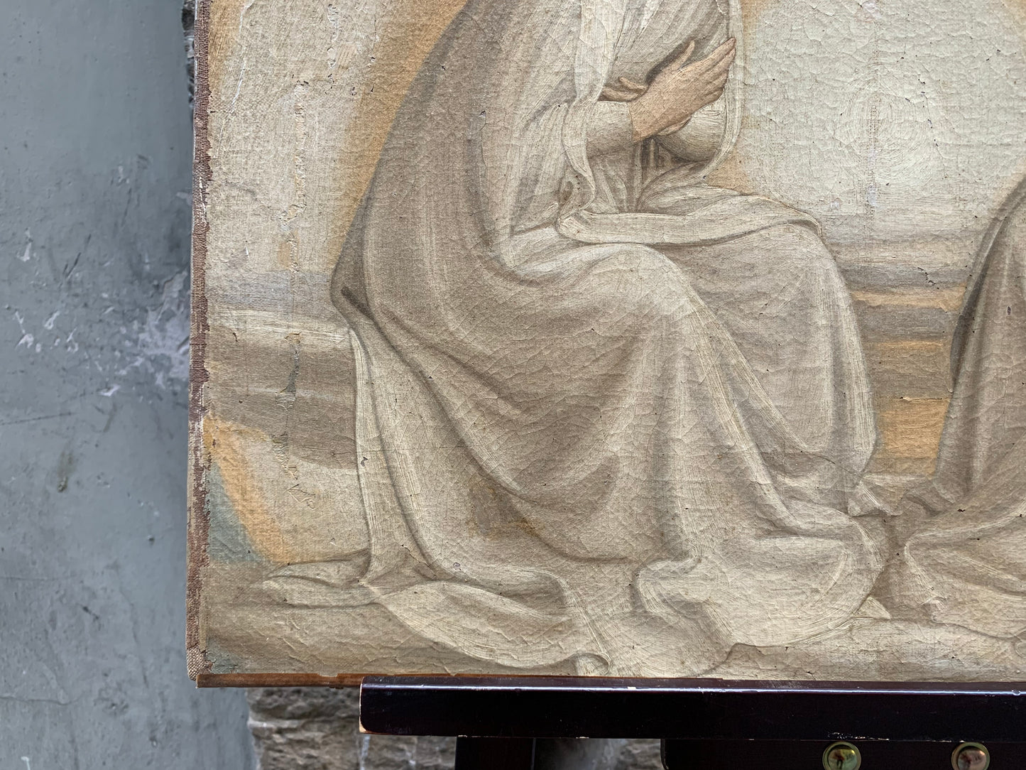 Coronation of the Virgin, 19th-century copy after Fra Angelico’ frescoes in San Marco Monastery. Florence