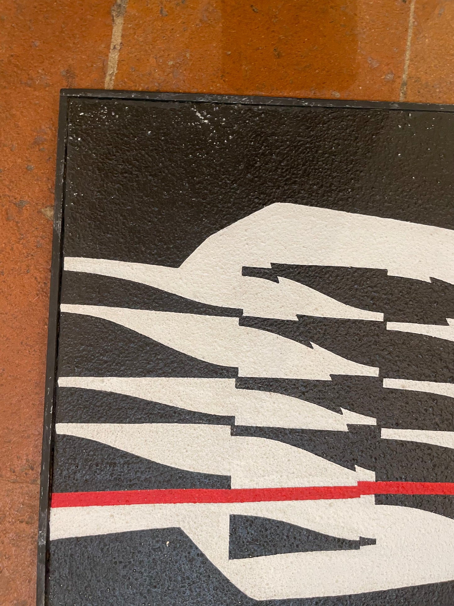 Enrico Sirello, 1975 – Effetti anisotropici nella pittura astratta italiana, Movimento Arte Programmata