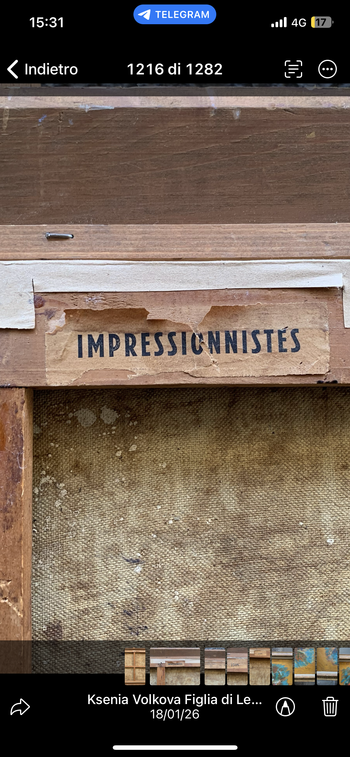 Tin Florias, Danza di Corfù, artista greco del XX secolo tra Grecia e Parigi, Cm 130 × 103