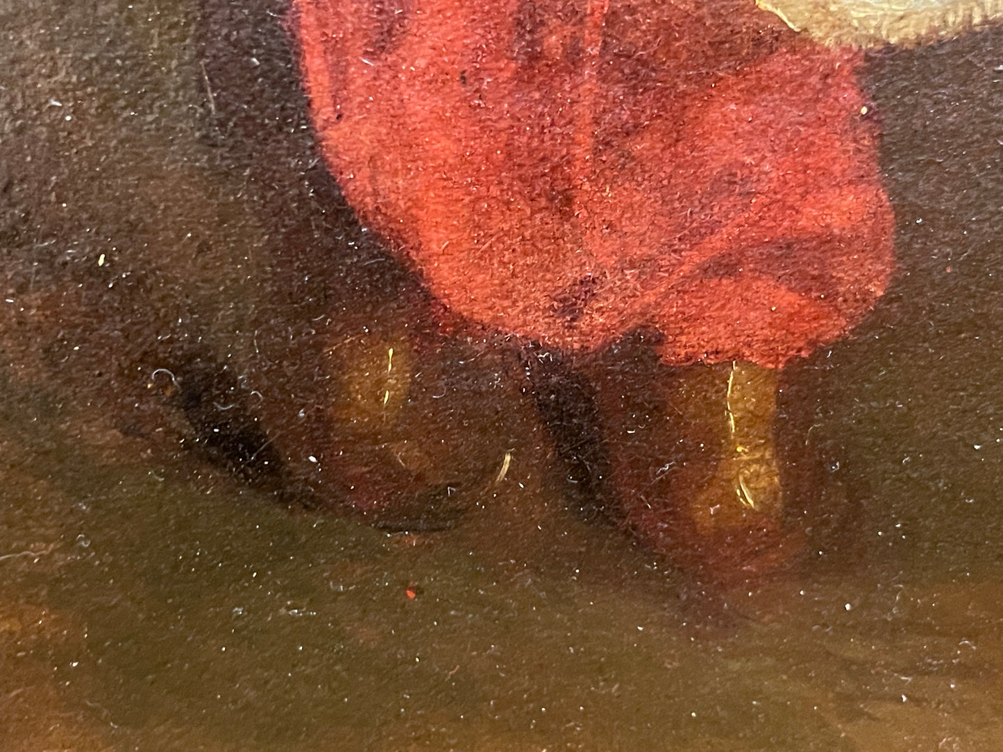 Romantic Portrait of a Woman in Oriental Dress among Greek Ruins, ca. 1840