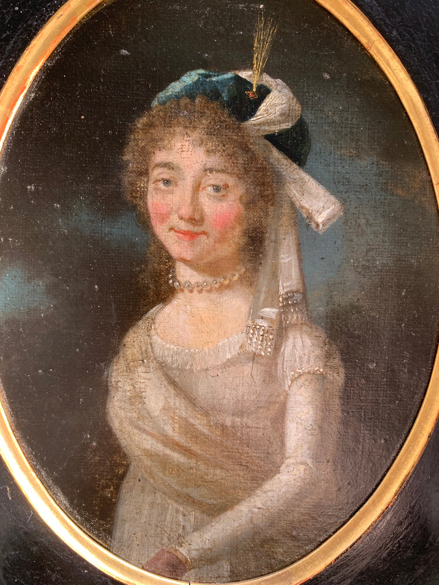 Portrait of a Woman with an Oriental-Style Headdress, circa 1790-1805