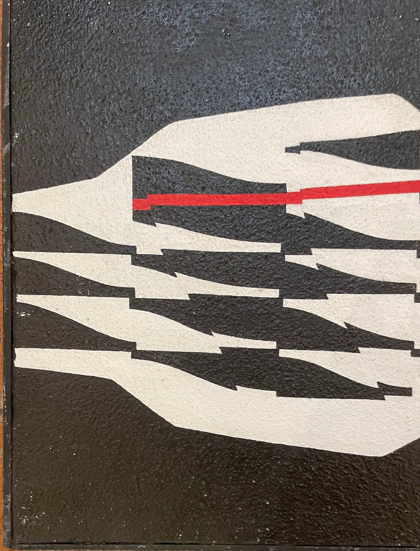 Enrico Sirello, 1975 – Effetti anisotropici nella pittura astratta italiana, Movimento Arte Programmata