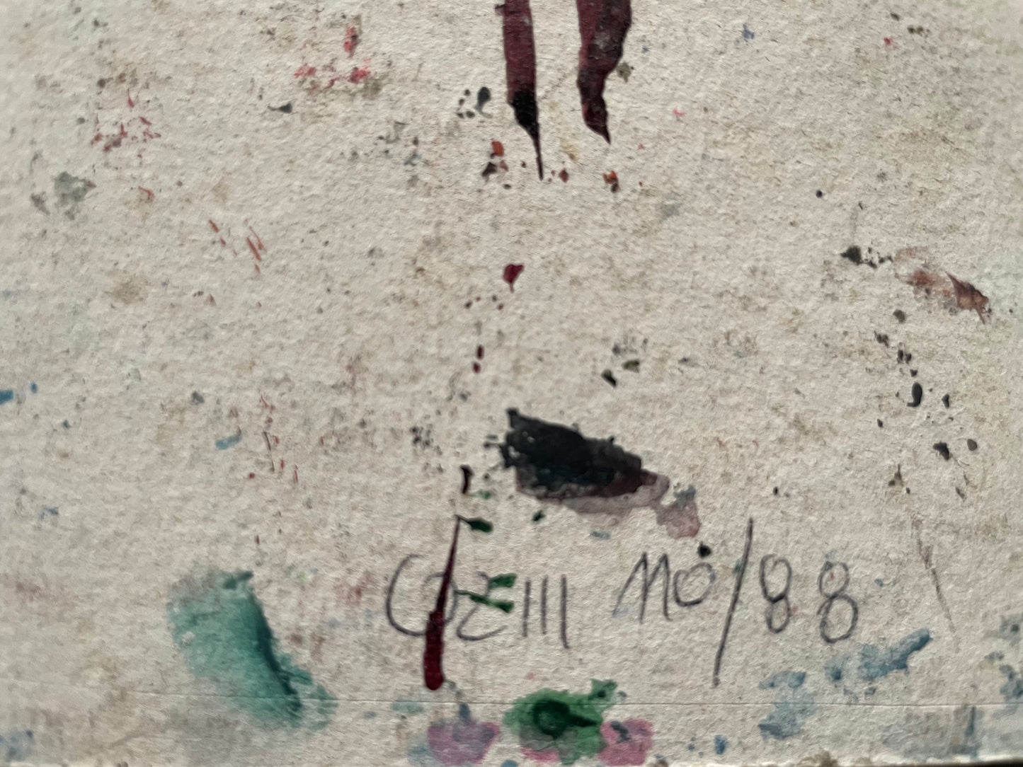 Ewa Adamowicz, Metamorfosi di centauro in un paesaggio fossile, Polonia, 1989