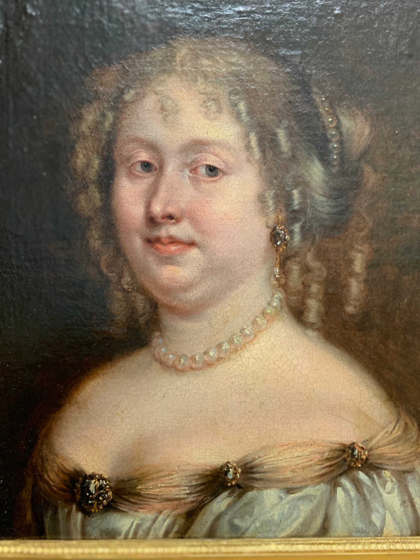 Louis Ferdinand Elle Jr. (paris, 1612-1689). Portrait Of A Woman. Around 1680