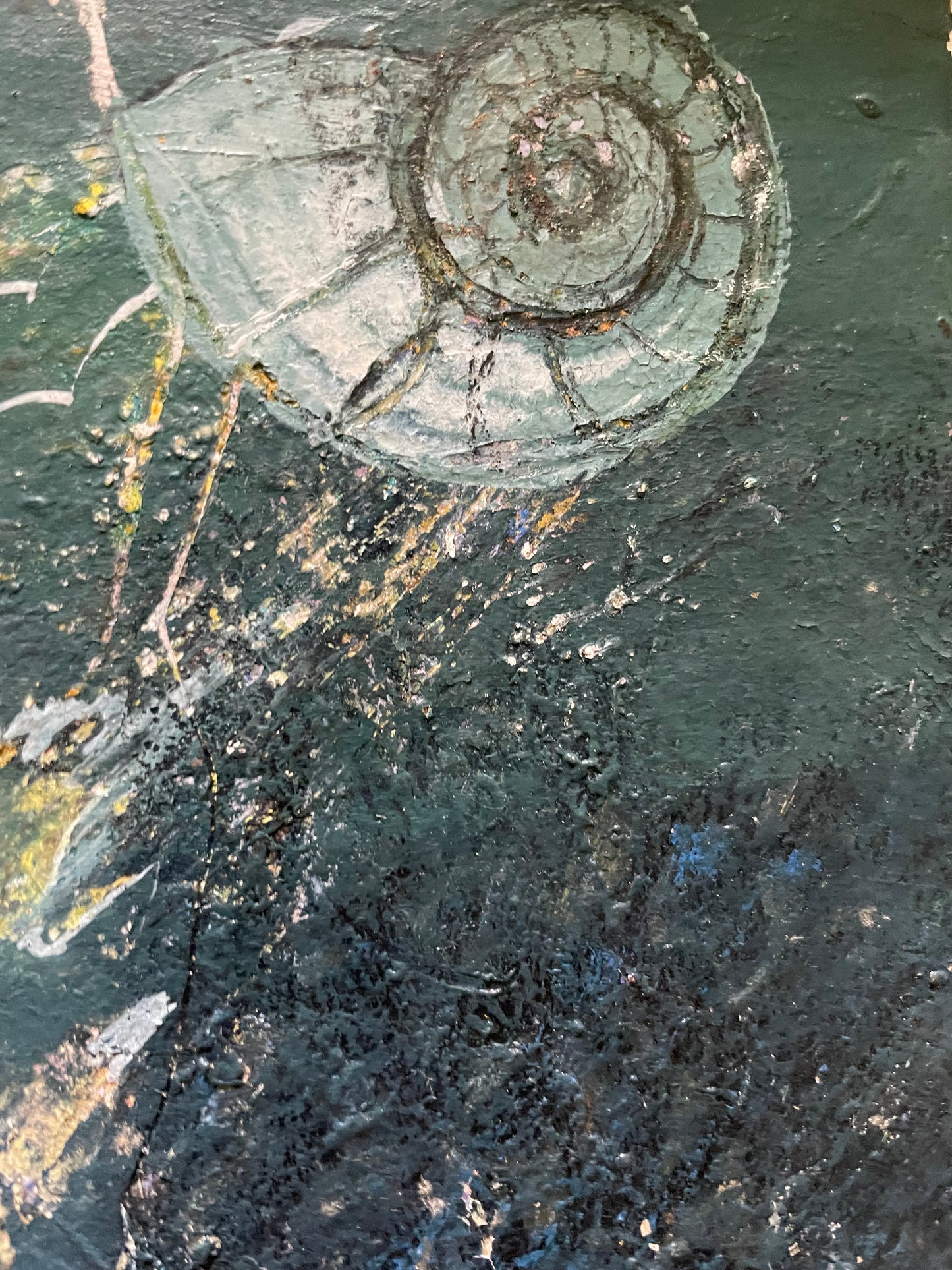 Ewa Adamowicz, Metamorfosi di centauro in un paesaggio fossile, Polonia, 1989