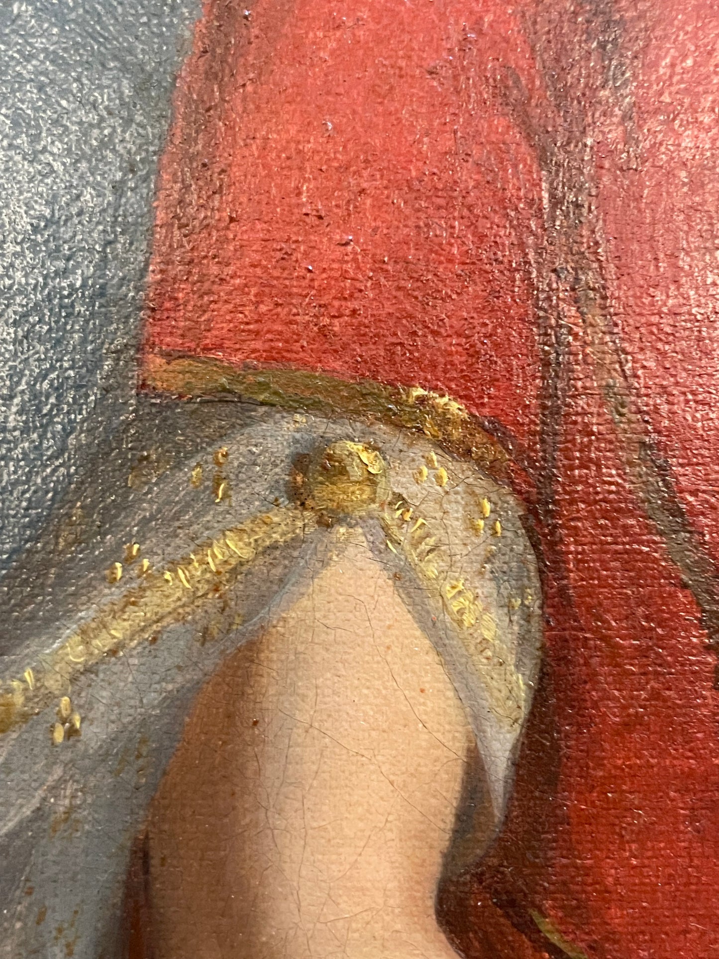 Romantic Portrait of a Woman in Oriental Dress among Greek Ruins, ca. 1840