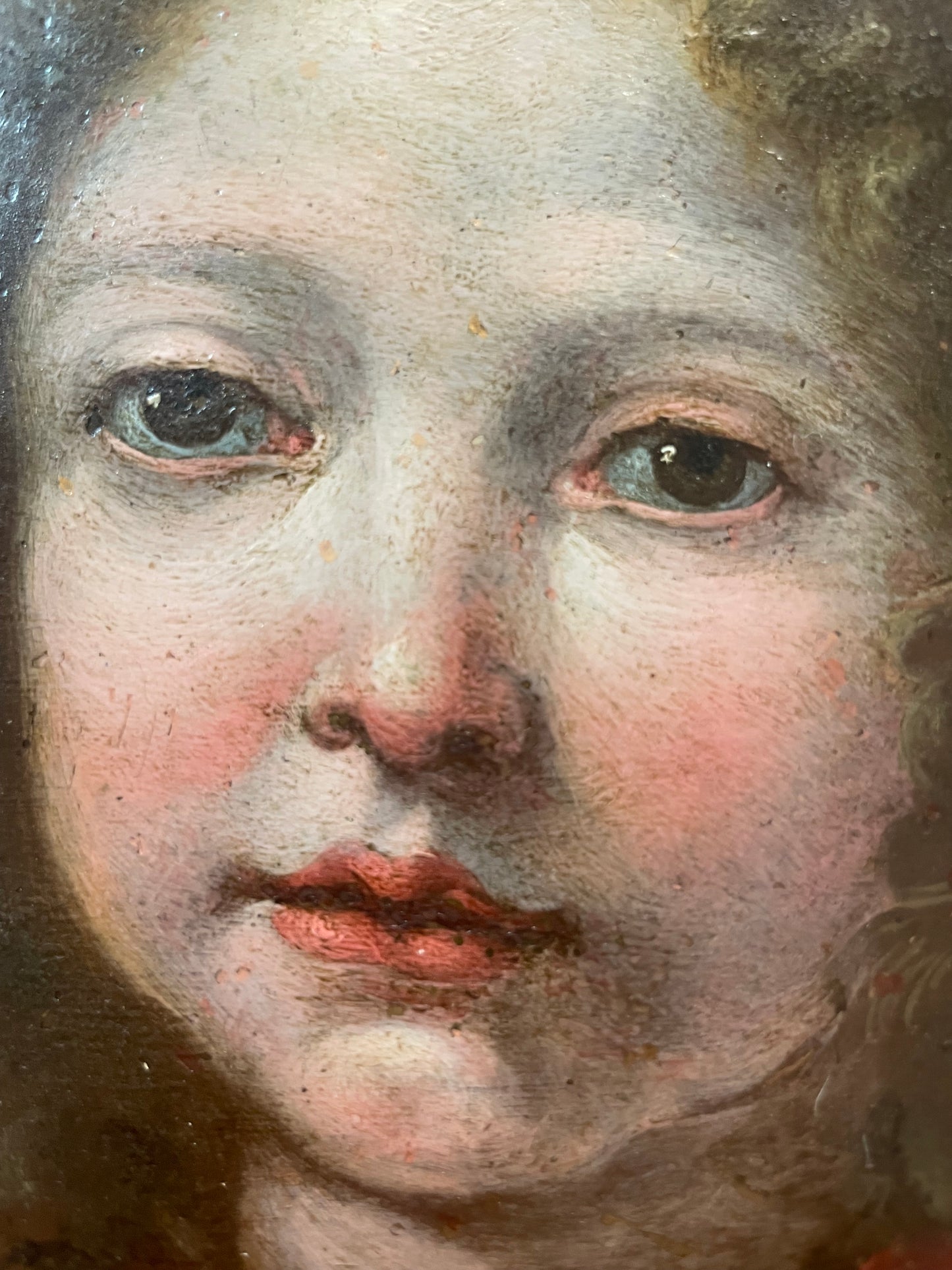 Salvator Mundi, Jacopo Giorgi (Firenze 1623–1665), olio su rame, ambito di Cesare Dandini, cm 22 × 15,5