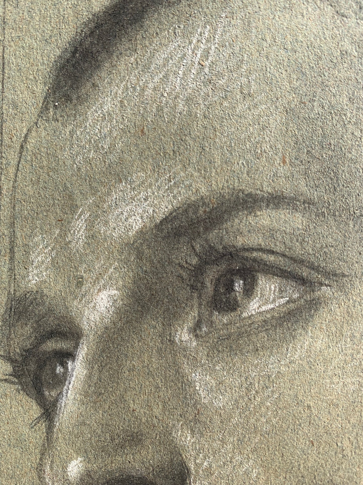 Study for the Head of a Young Saint. Studio of Enrico Reffo (1831-1917)