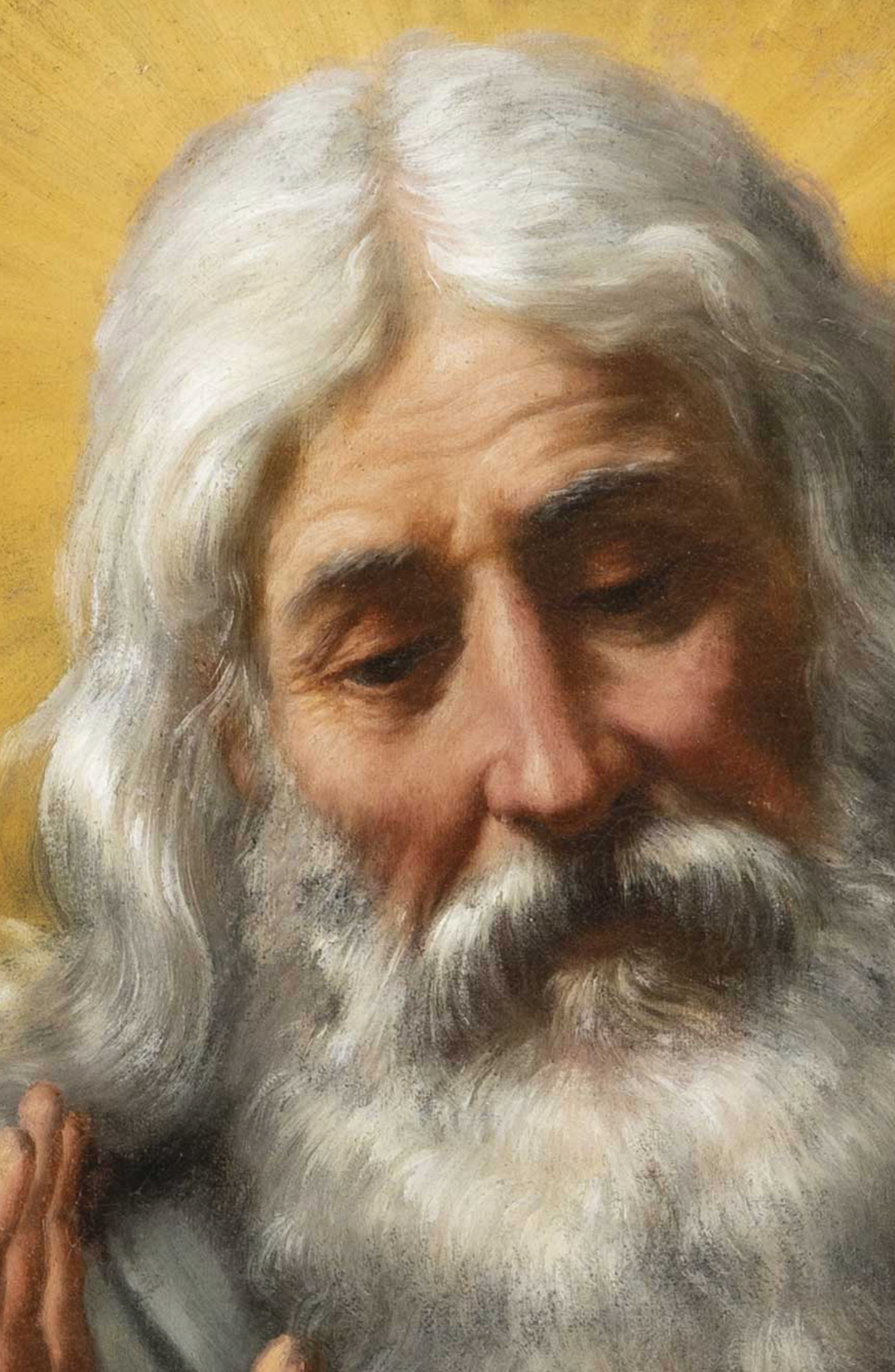 Matteo Rosselli (1578–1650), Dio Padre benedicente – Pittura fiorentina del Seicento