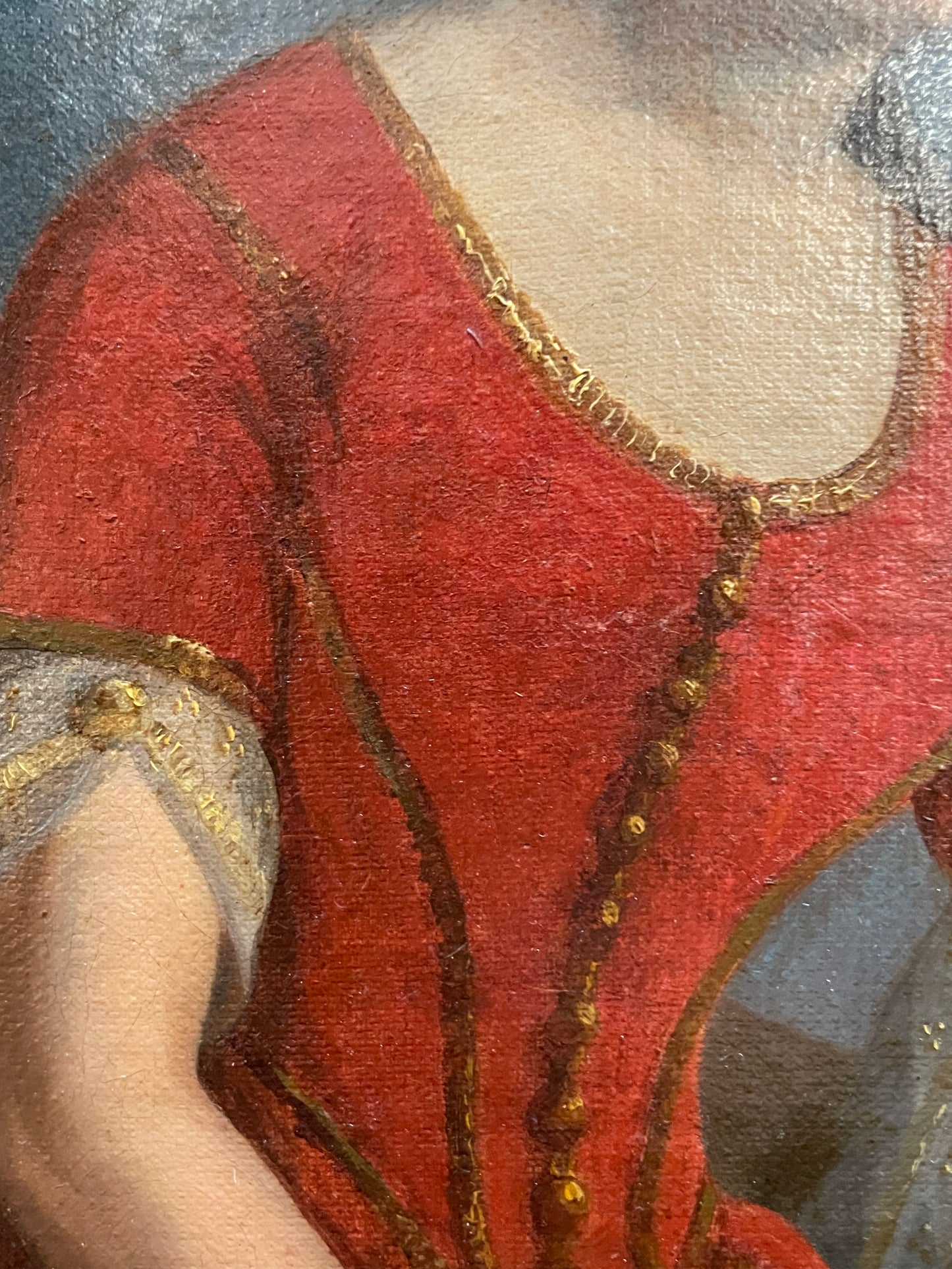 Romantic Portrait of a Woman in Oriental Dress among Greek Ruins, ca. 1840