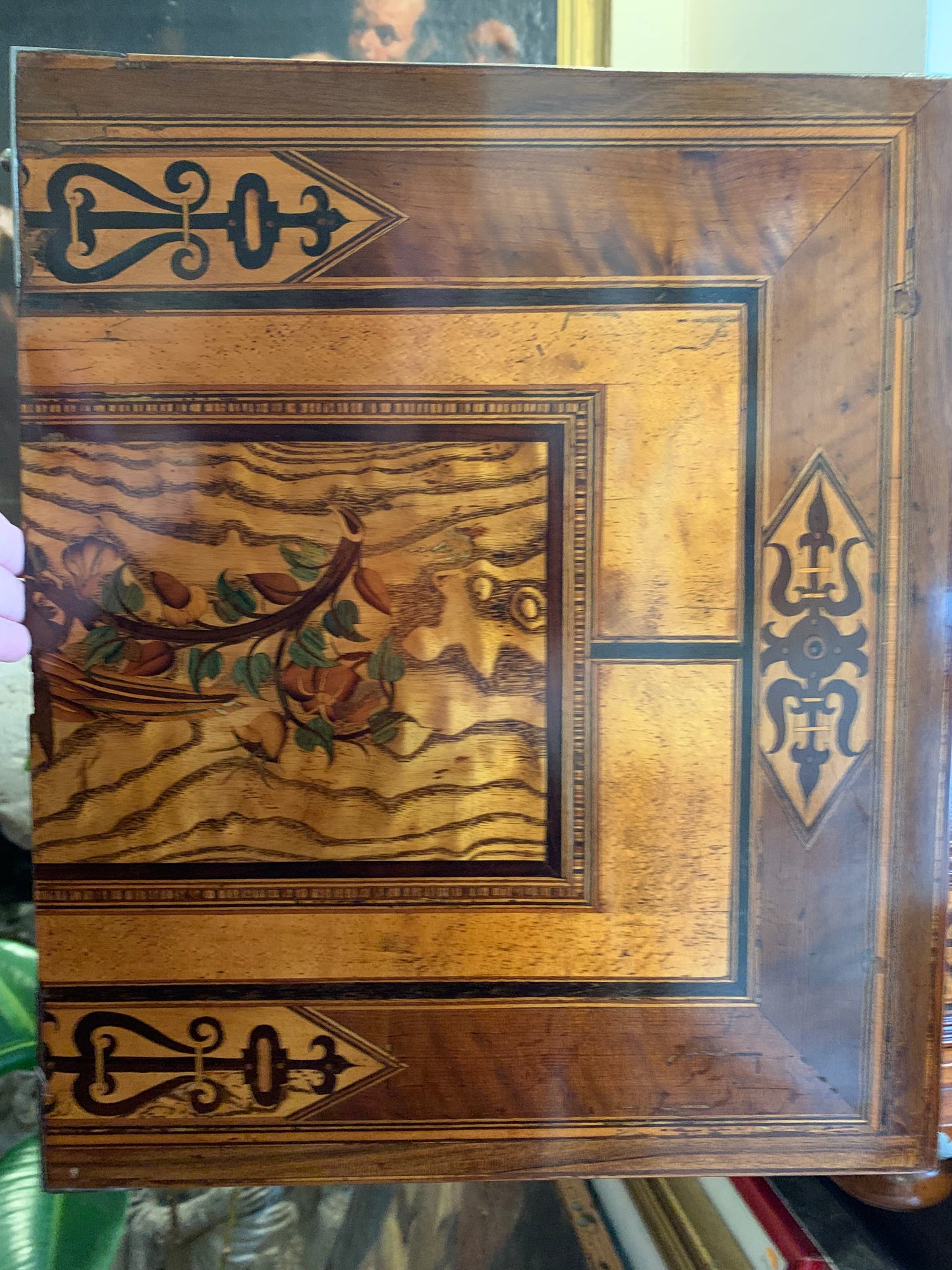 Southern Germany or Austria. A marquetry cabinet. XVII century.