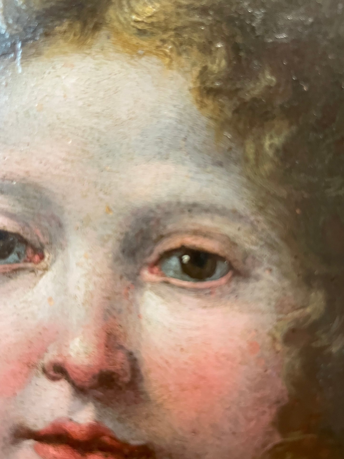 Salvator Mundi, Jacopo Giorgi (Firenze 1623–1665), olio su rame, ambito di Cesare Dandini, cm 22 × 15,5