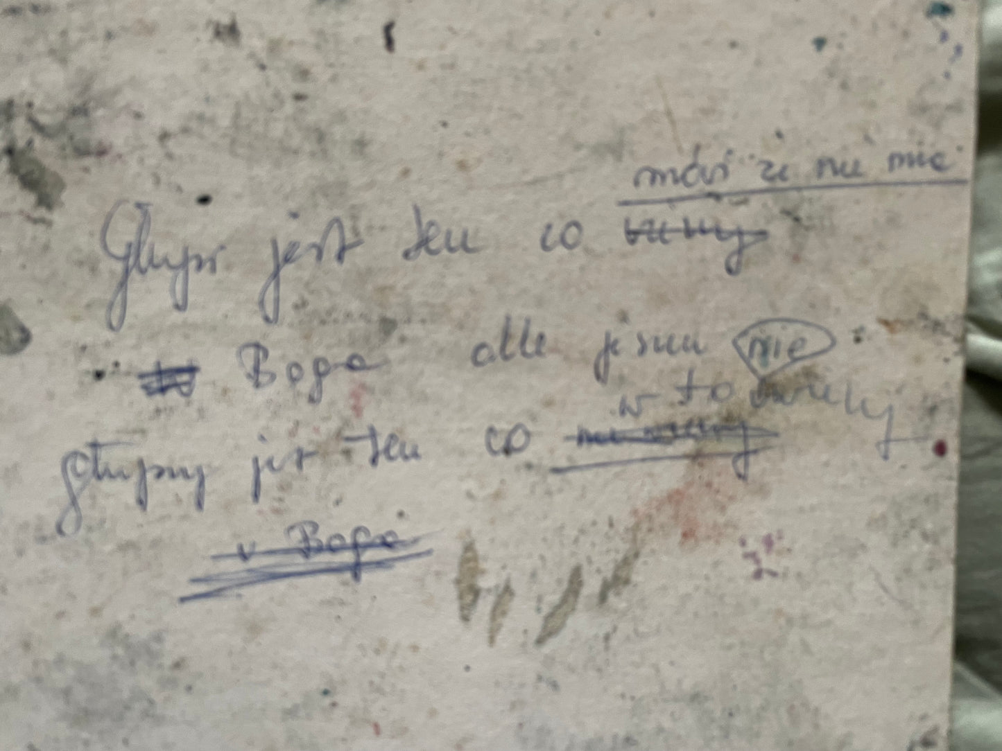 Ewa Adamowicz, Metamorfosi di centauro in un paesaggio fossile, Polonia, 1989