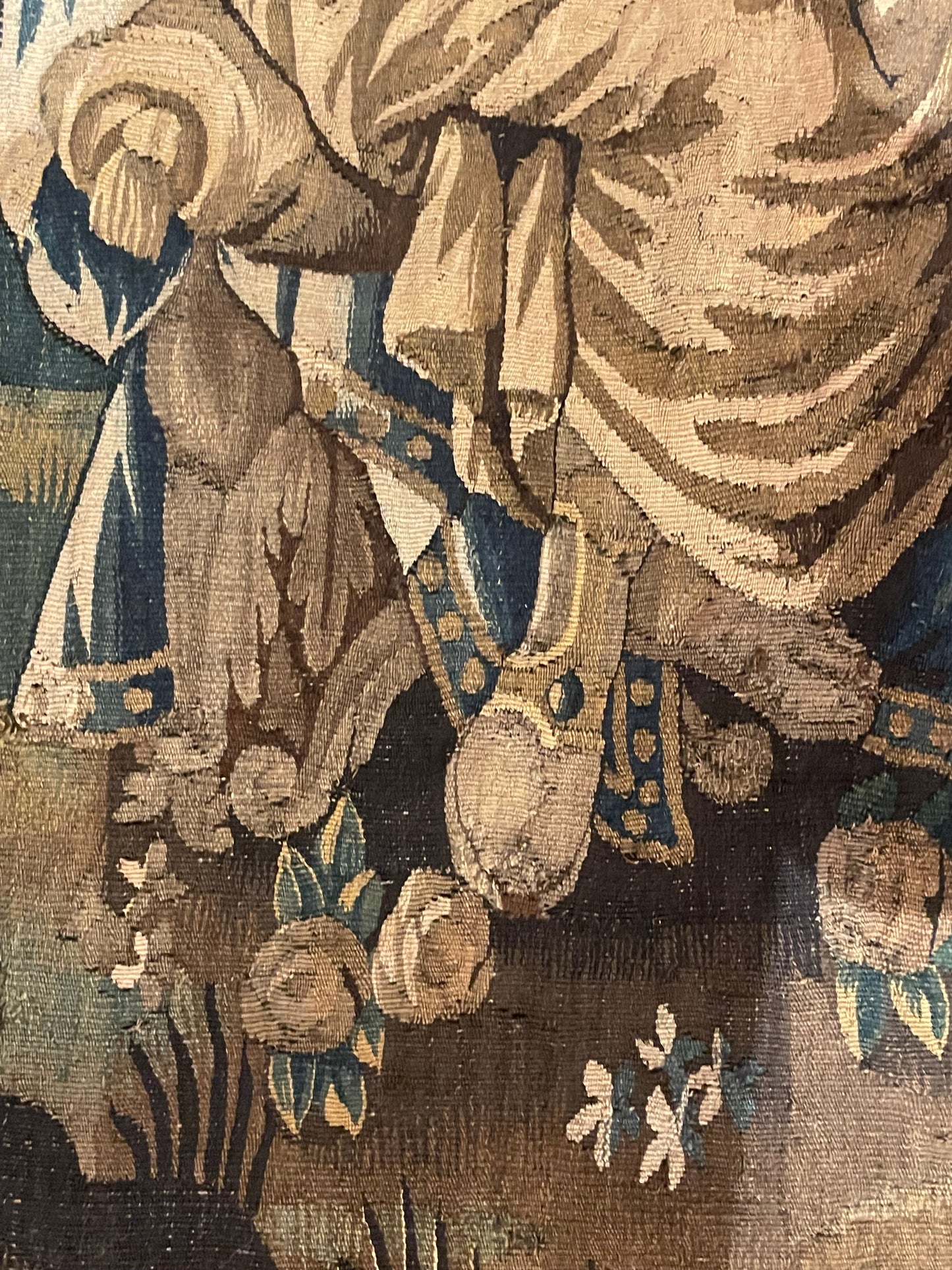 Tapestry of Aubusson with the Banquet of Cleopatra, second half of the 17th cent. Cm 240x200