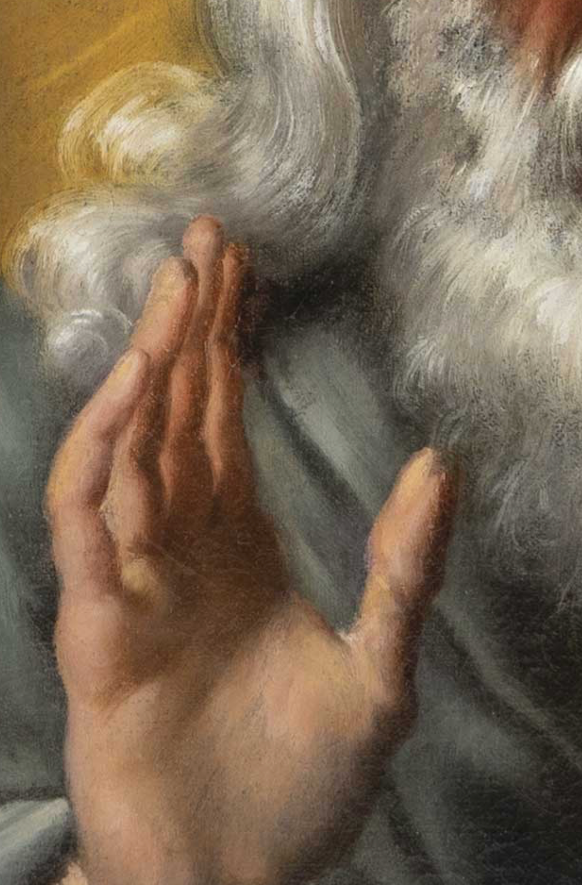 Matteo Rosselli (1578–1650), Dio Padre benedicente – Pittura fiorentina del Seicento