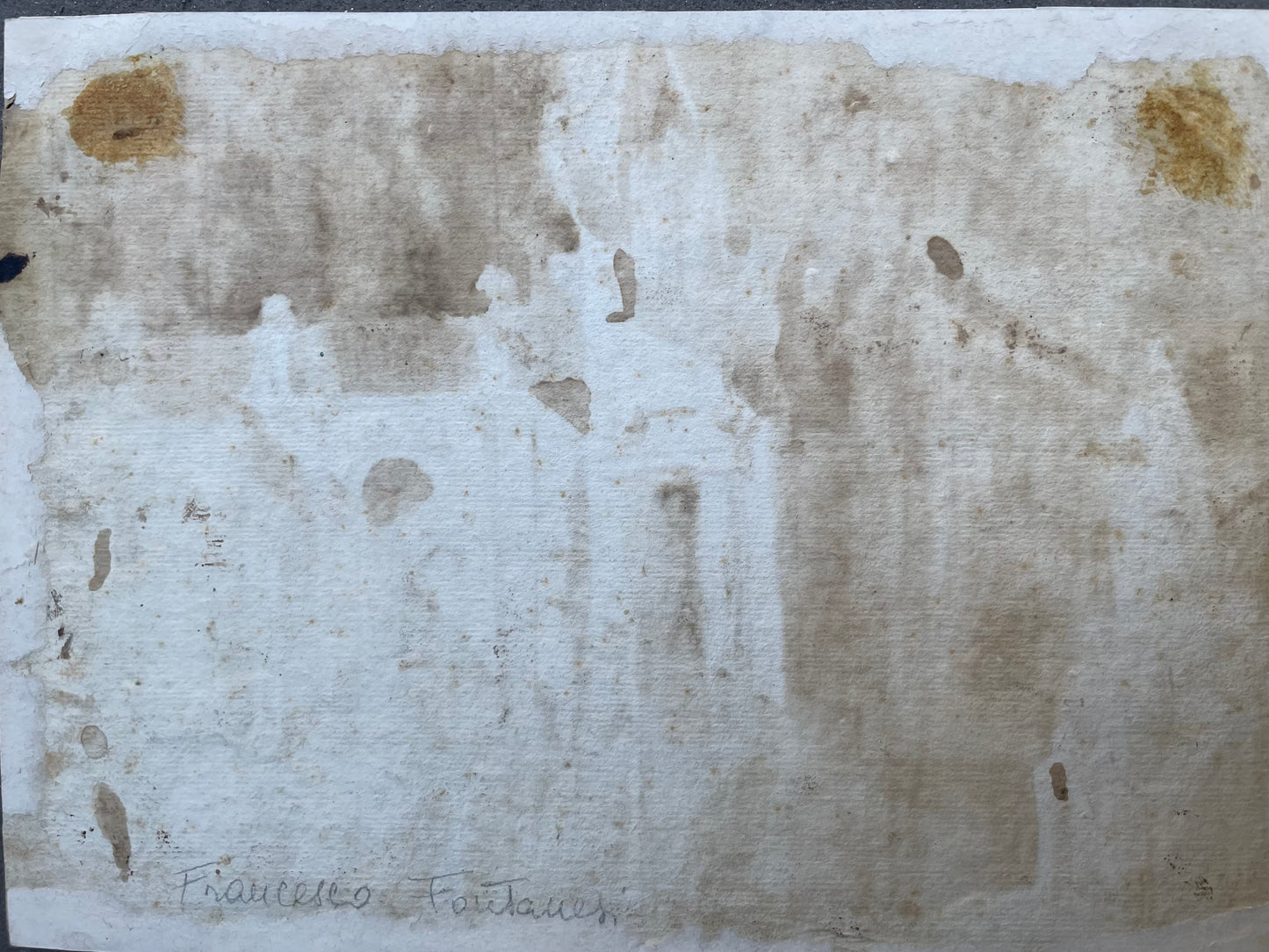 Scenografia architettonica con monumento a trofei, moro prigioniero e leoni. Amb. Fontanesi