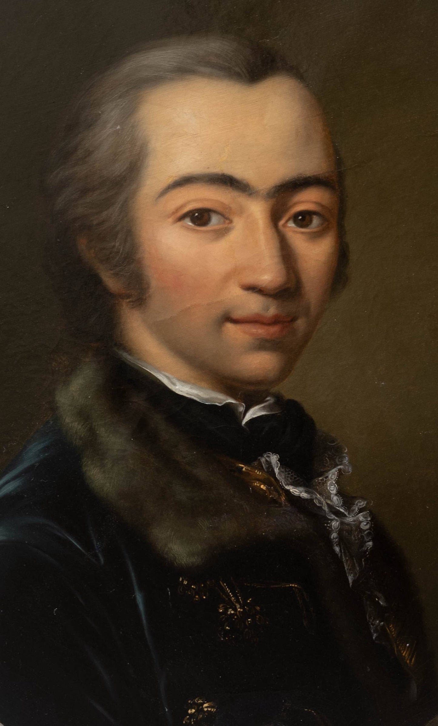 J.H. Tischbein the Elder, attrib. – Young Man in a Blue Velvet Coat