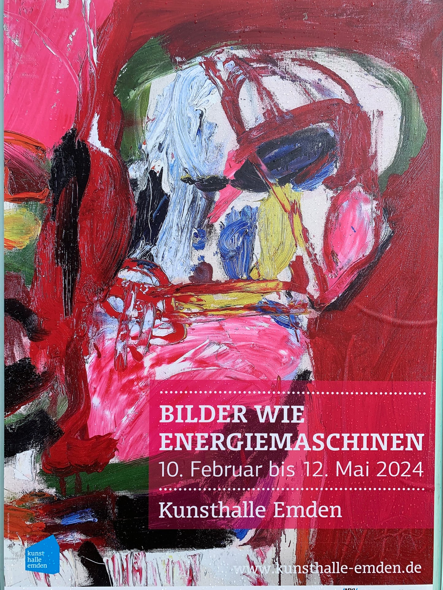 Anja Decker, pittura astratta gestuale a tempera su carta, anni ’50 – 29,5 x 21 cm