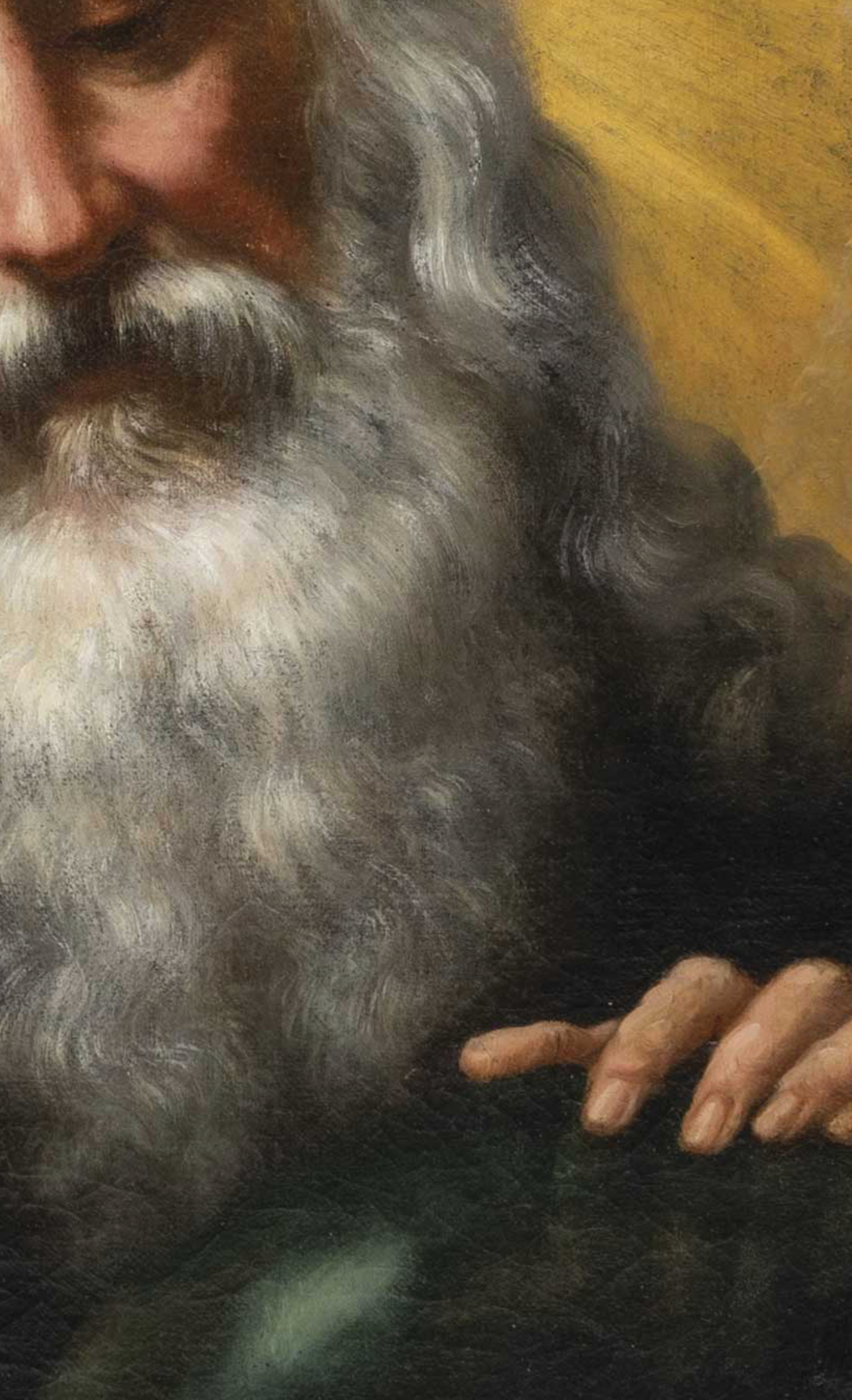 Matteo Rosselli (1578–1650), Dio Padre benedicente – Pittura fiorentina del Seicento