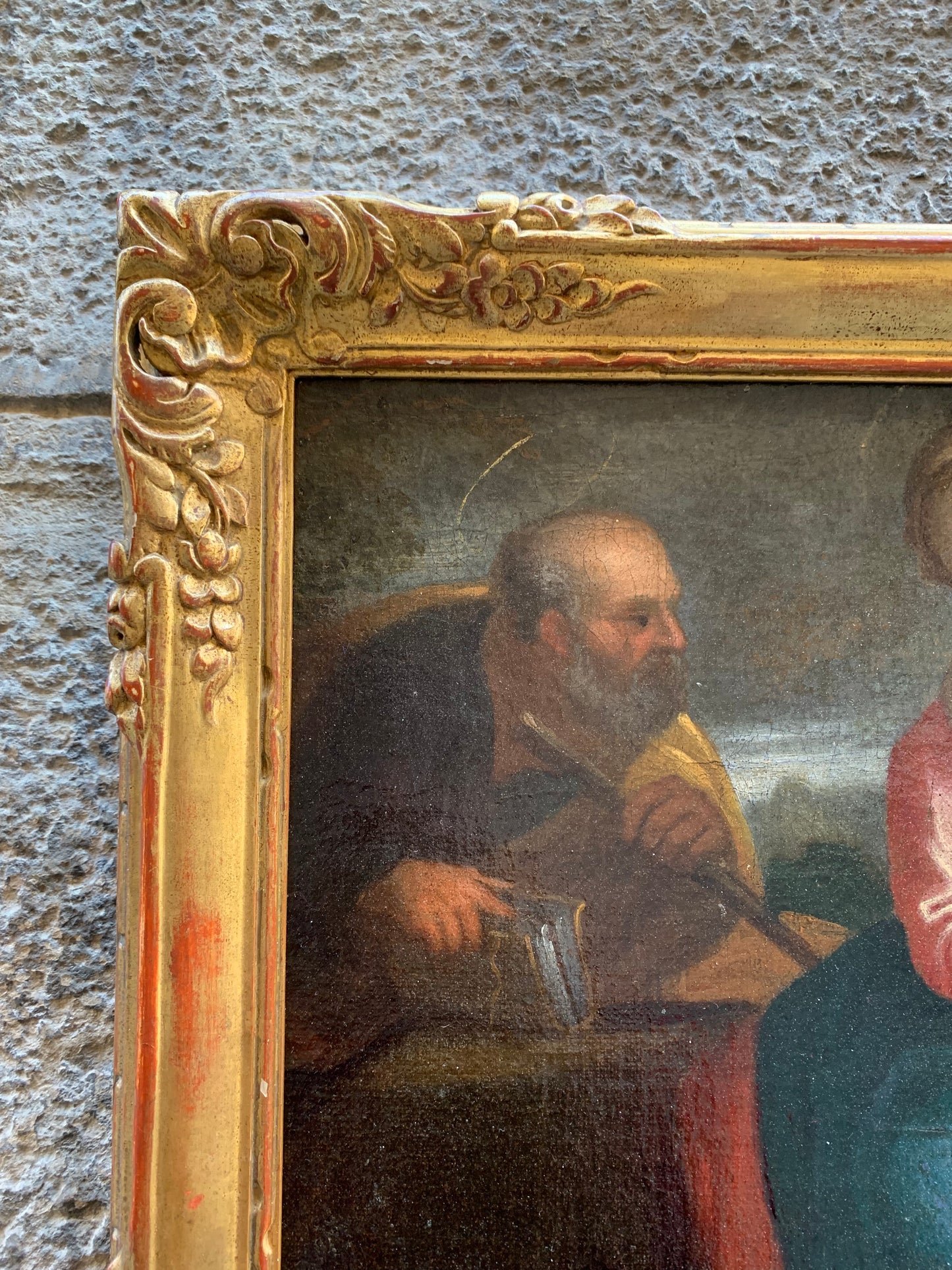 Holy Family with Saint John the Baptist
Bolognese School, second half of the 17th century