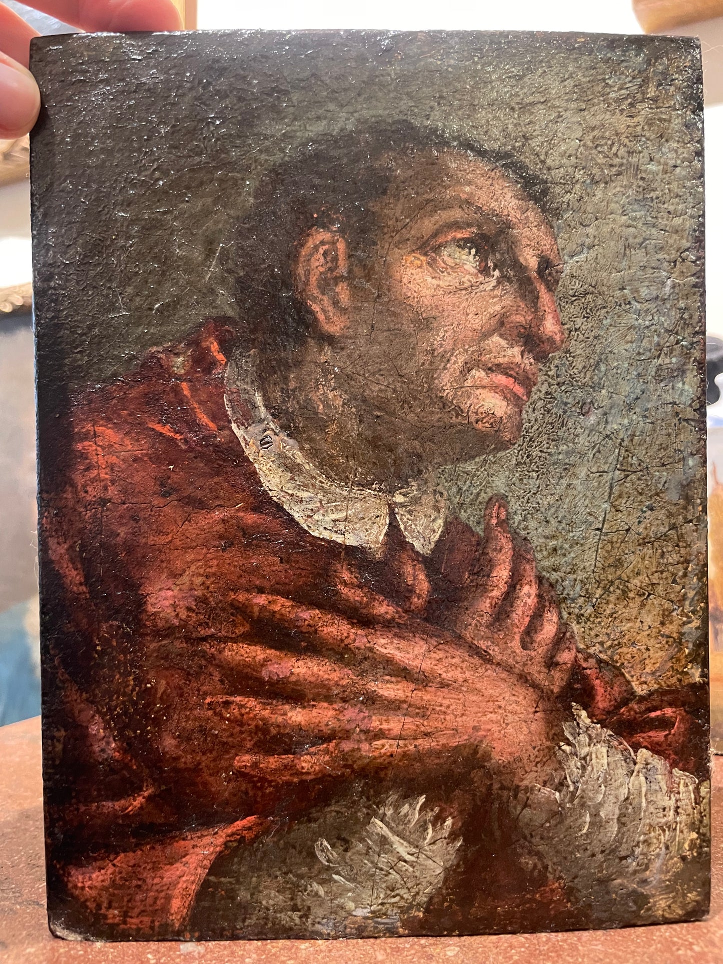 Saint Carlo Borromeo in Prayer

Italy, 17th – early 18th century