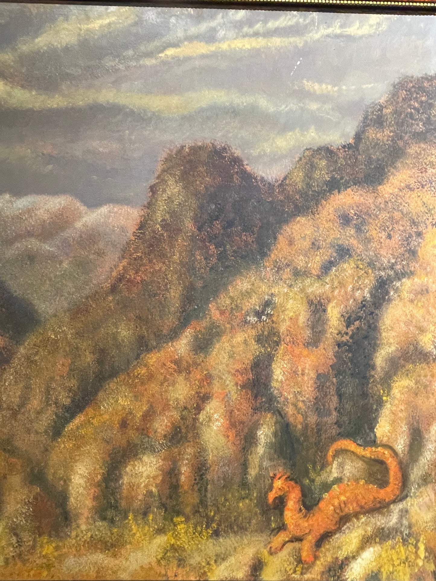 Bartolomeo Butori, Lucca, Tema mitico con drago, 1950