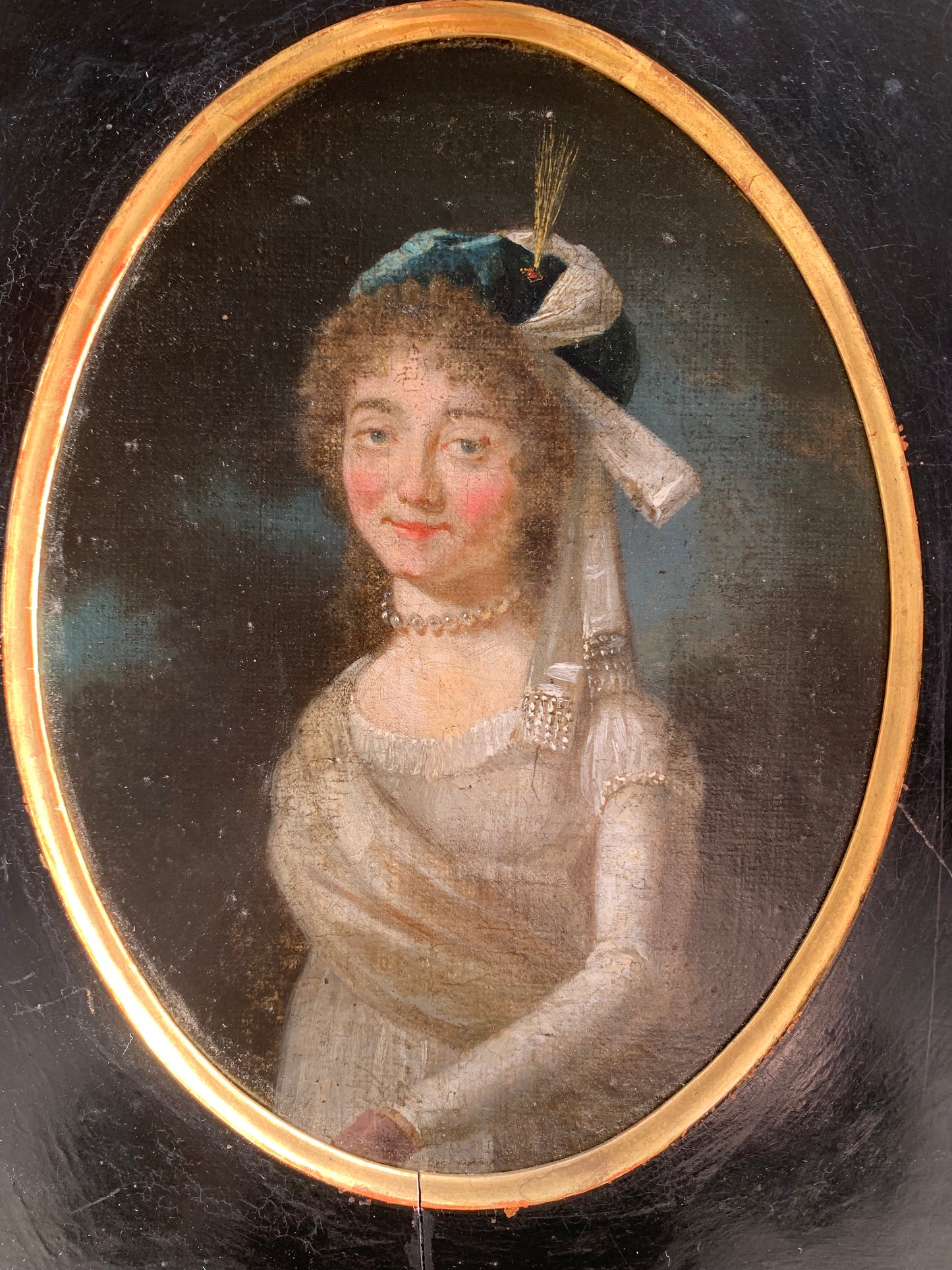 Portrait of a Woman with an Oriental-Style Headdress, circa 1790-1805