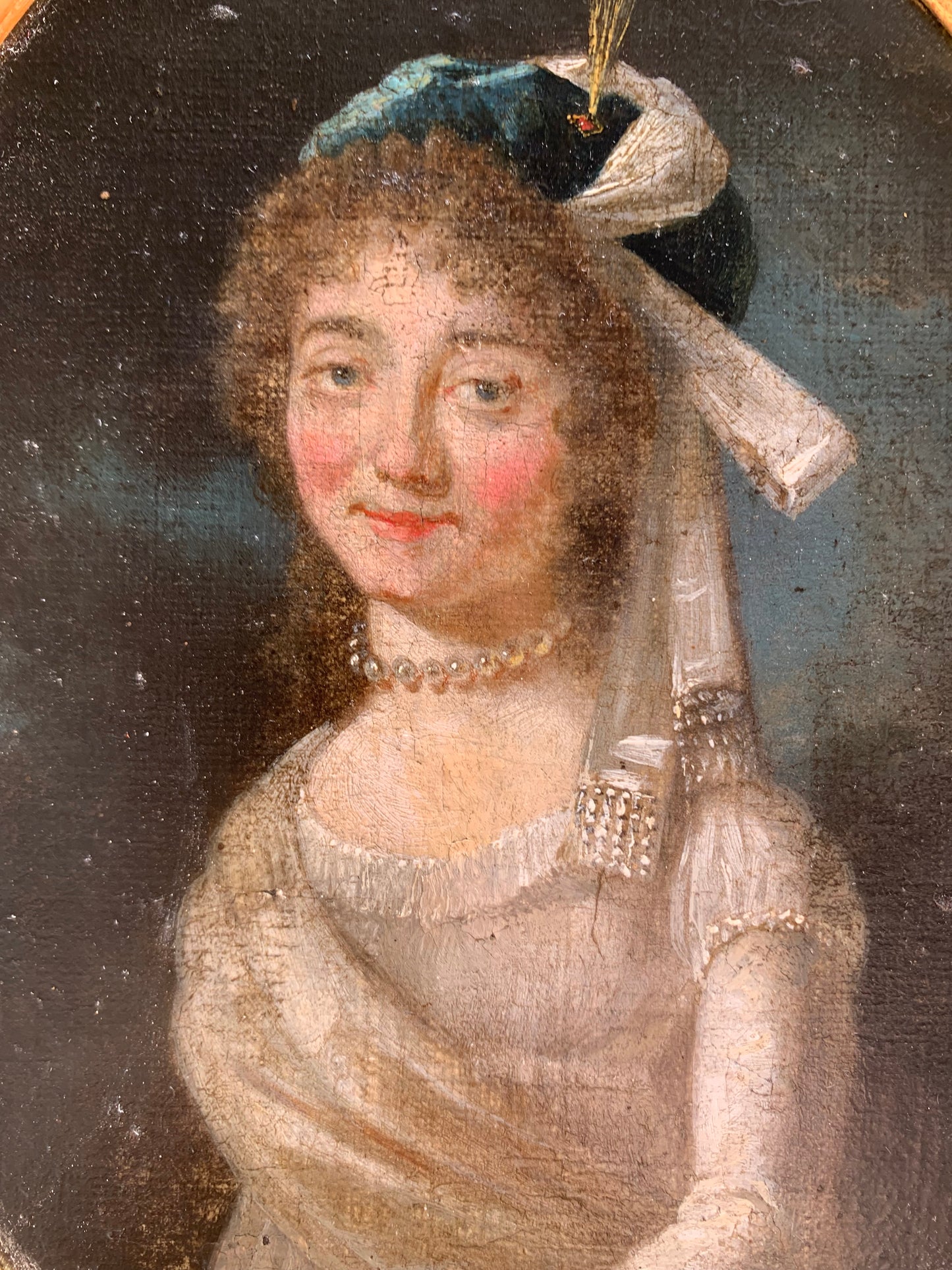 Portrait of a Woman with an Oriental-Style Headdress, circa 1790-1805