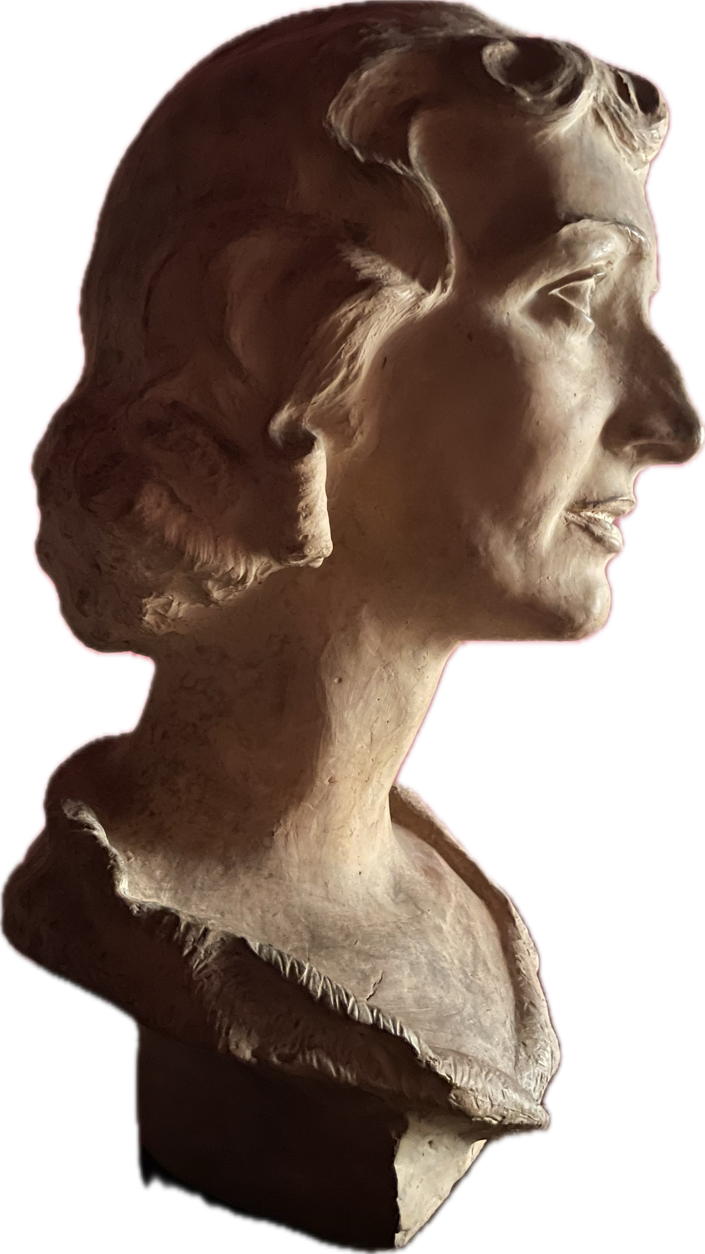 Giorgio Rossi (1892–1963) Ritratto femminile (moglie di Gianni Vagnetti), anni '30 Terracotta Altezza: 44 cm