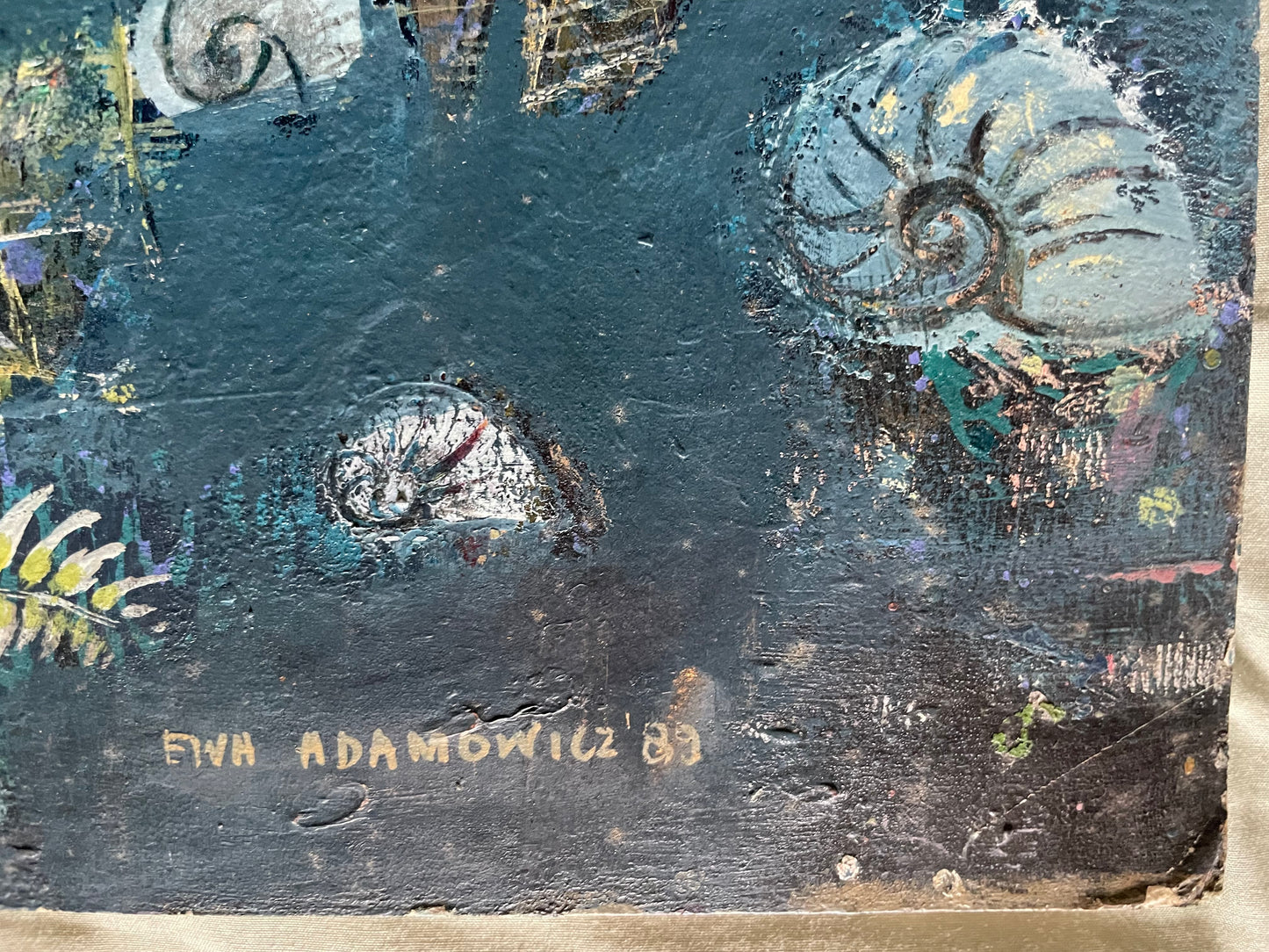 Ewa Adamowicz, Metamorfosi di centauro in un paesaggio fossile, Polonia, 1989