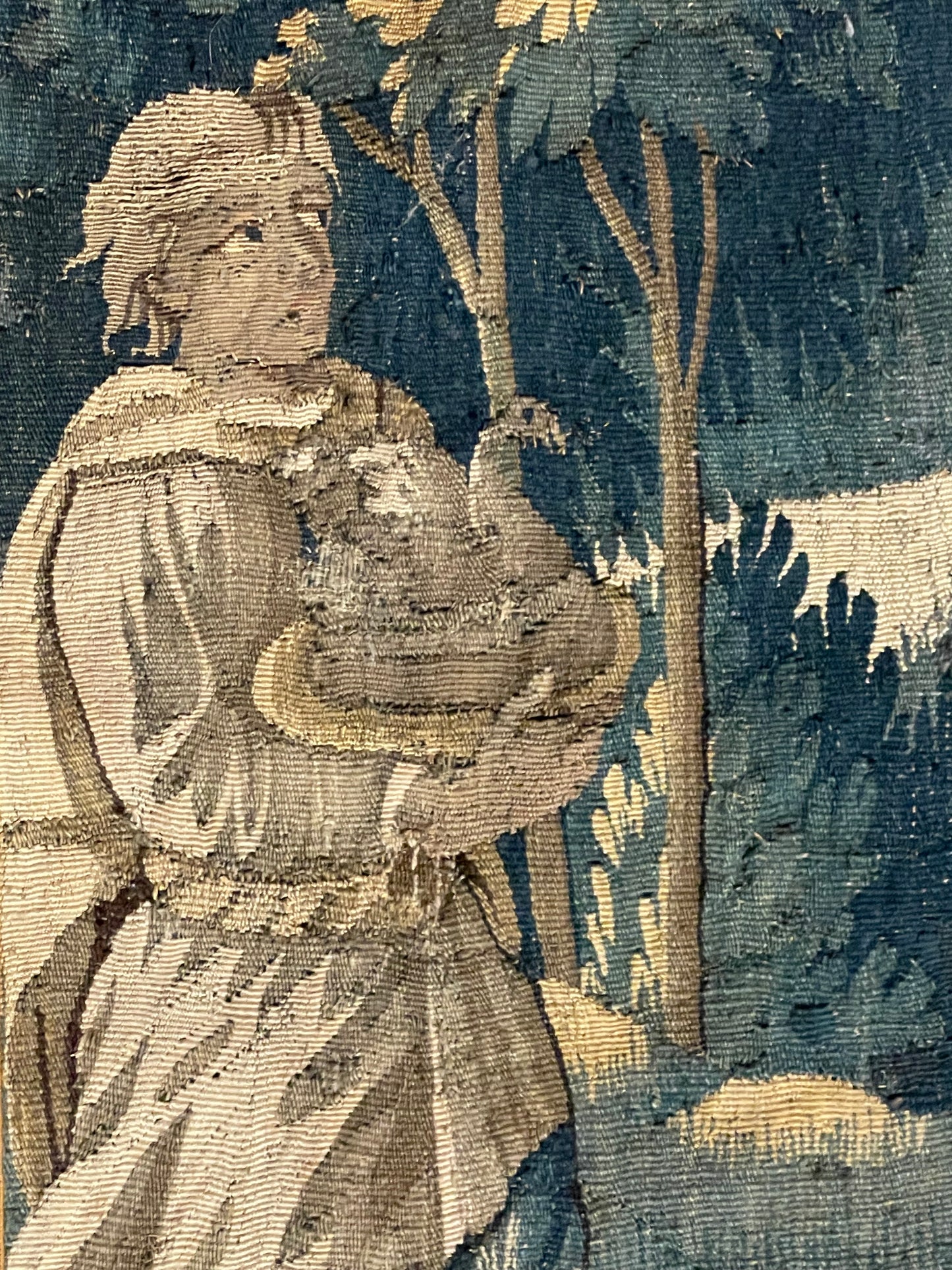 Tapestry of Aubusson with the Banquet of Cleopatra, second half of the 17th cent. Cm 240x200