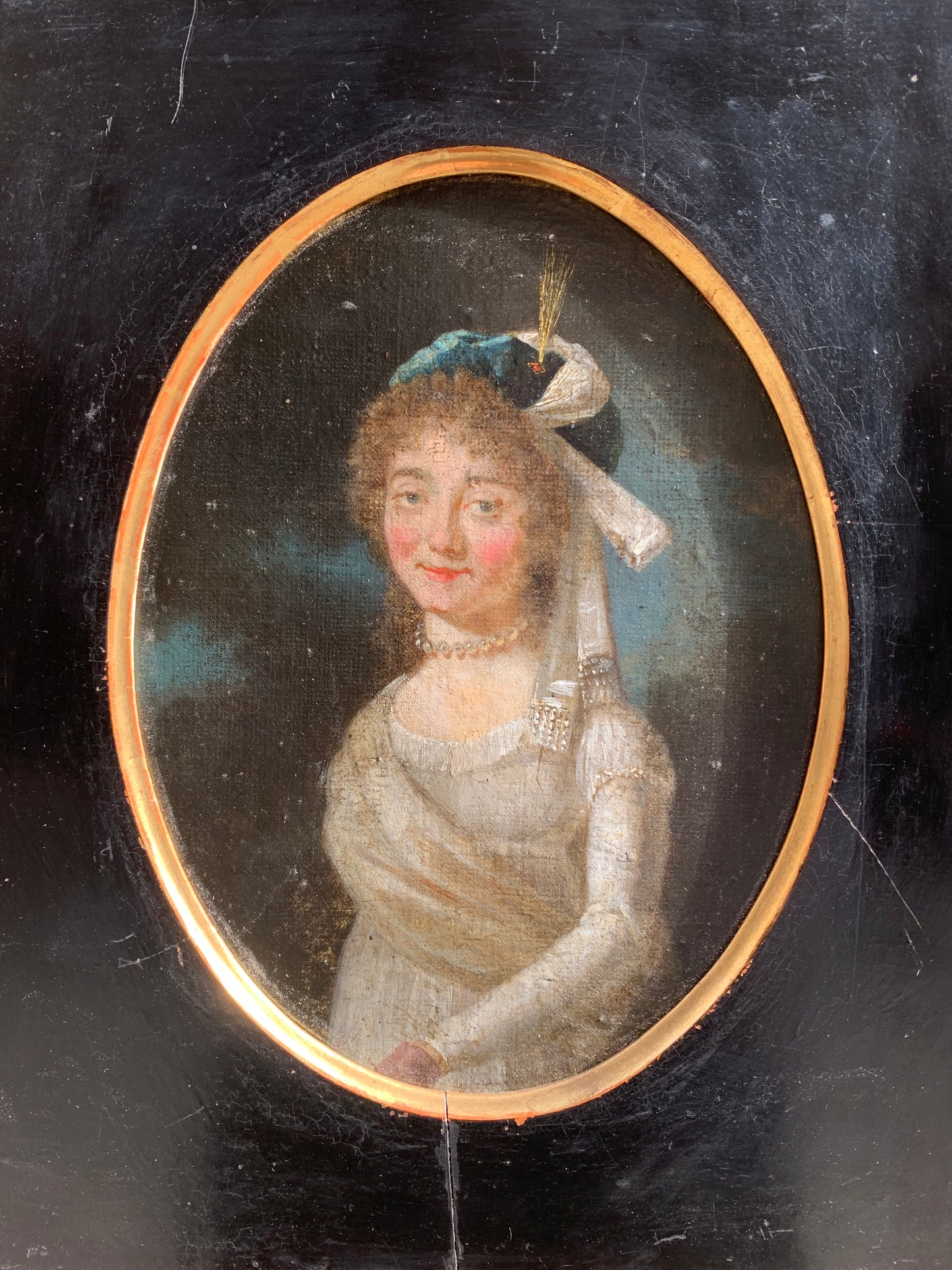 Portrait of a Woman with an Oriental-Style Headdress, circa 1790-1805