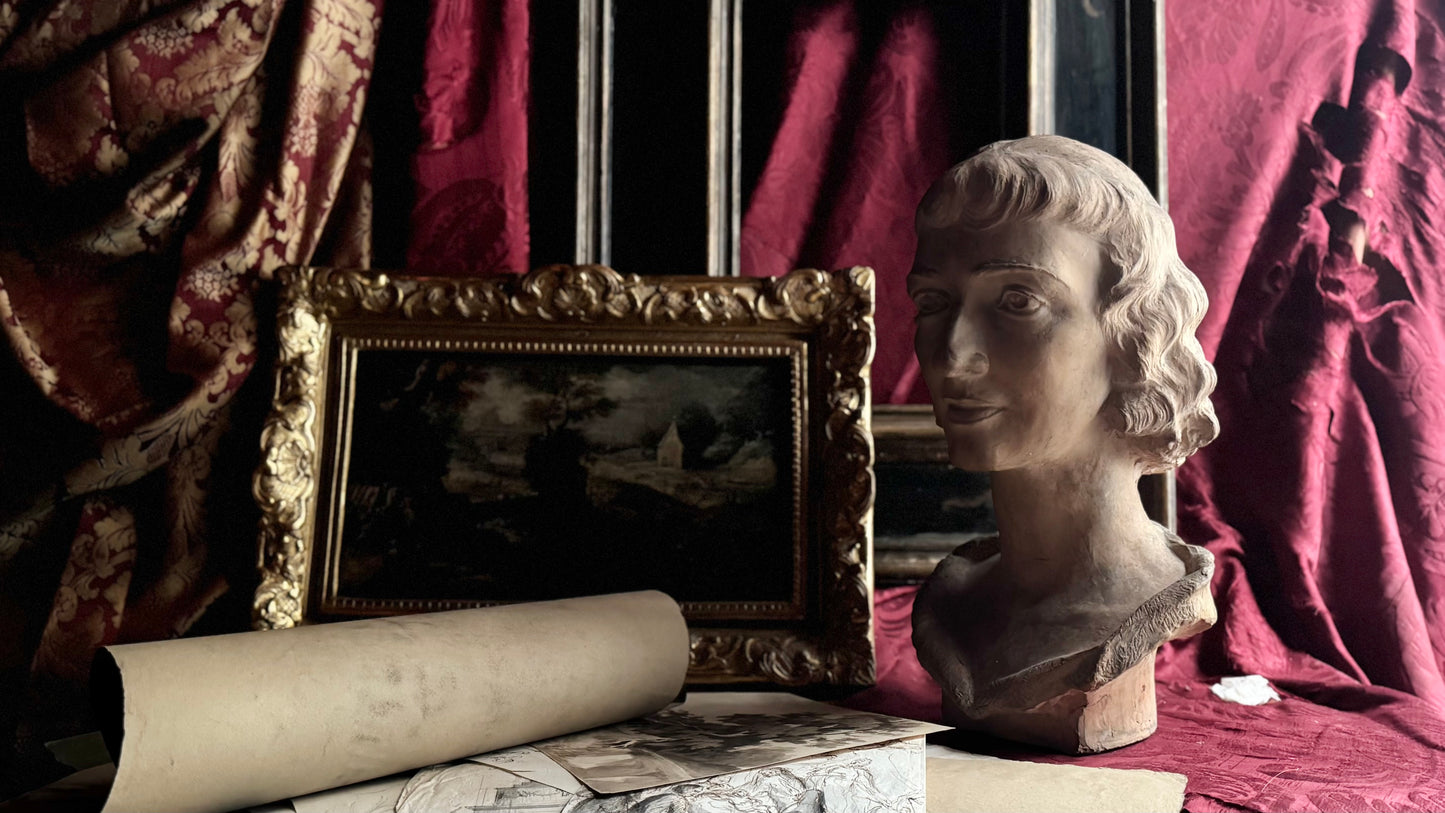 Giorgio Rossi (1892–1963) Ritratto femminile (moglie di Gianni Vagnetti), anni '30 Terracotta Altezza: 44 cm