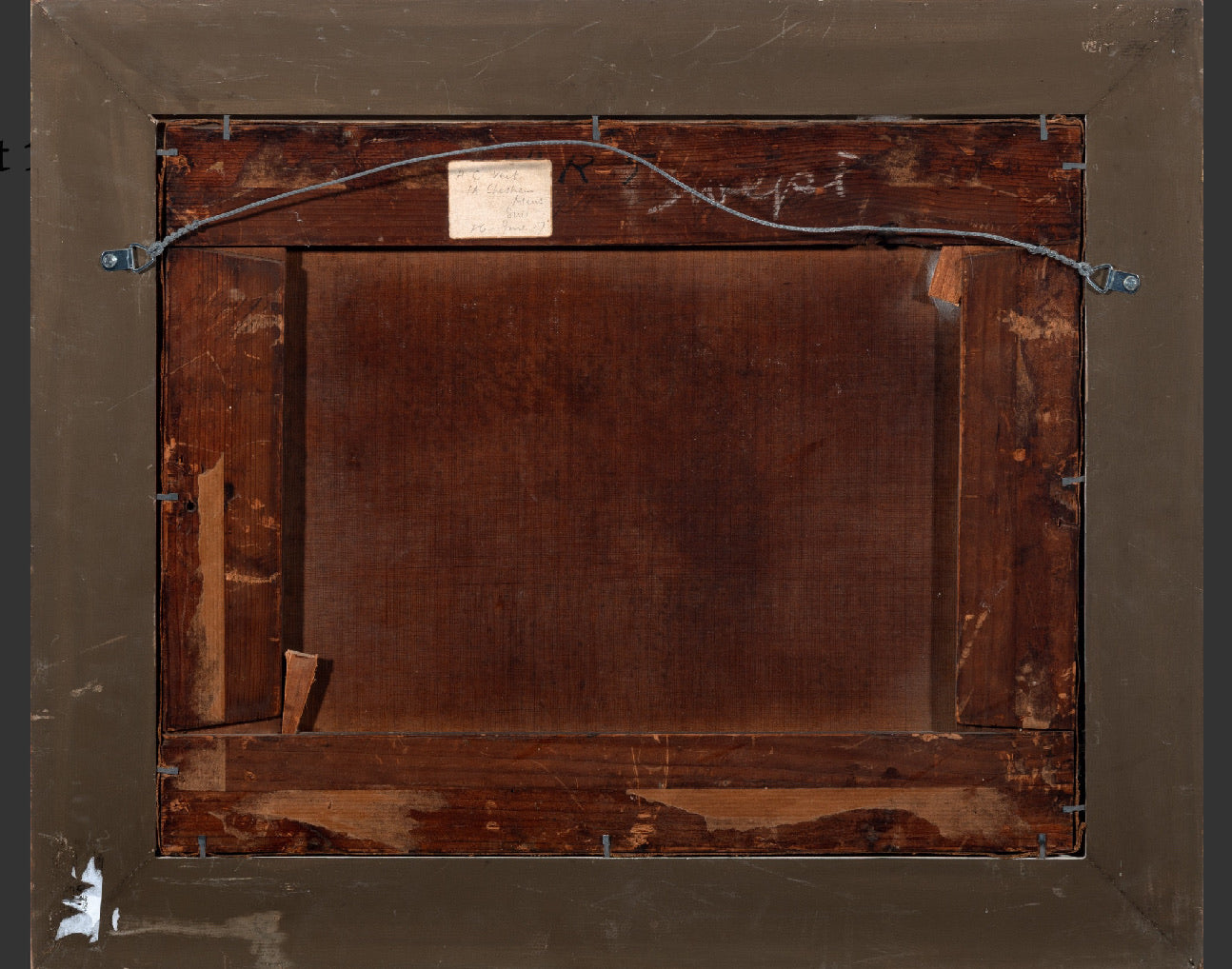 Gaspare Lopez, attribuzione Natura morta con grande vaso e cascata di fiori in un giardino, Napoli, c. 1720