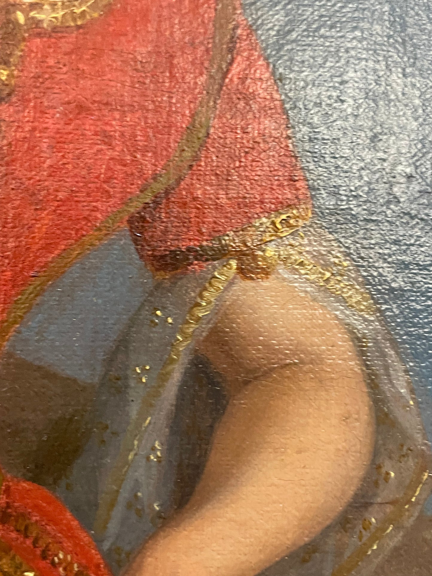 Romantic Portrait of a Woman in Oriental Dress among Greek Ruins, ca. 1840